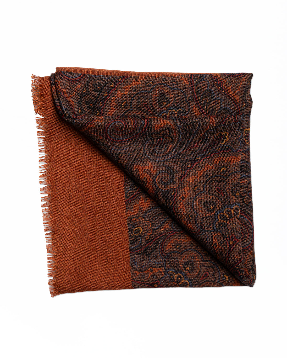 Fular de Lana Naranja - Casa Sartorial