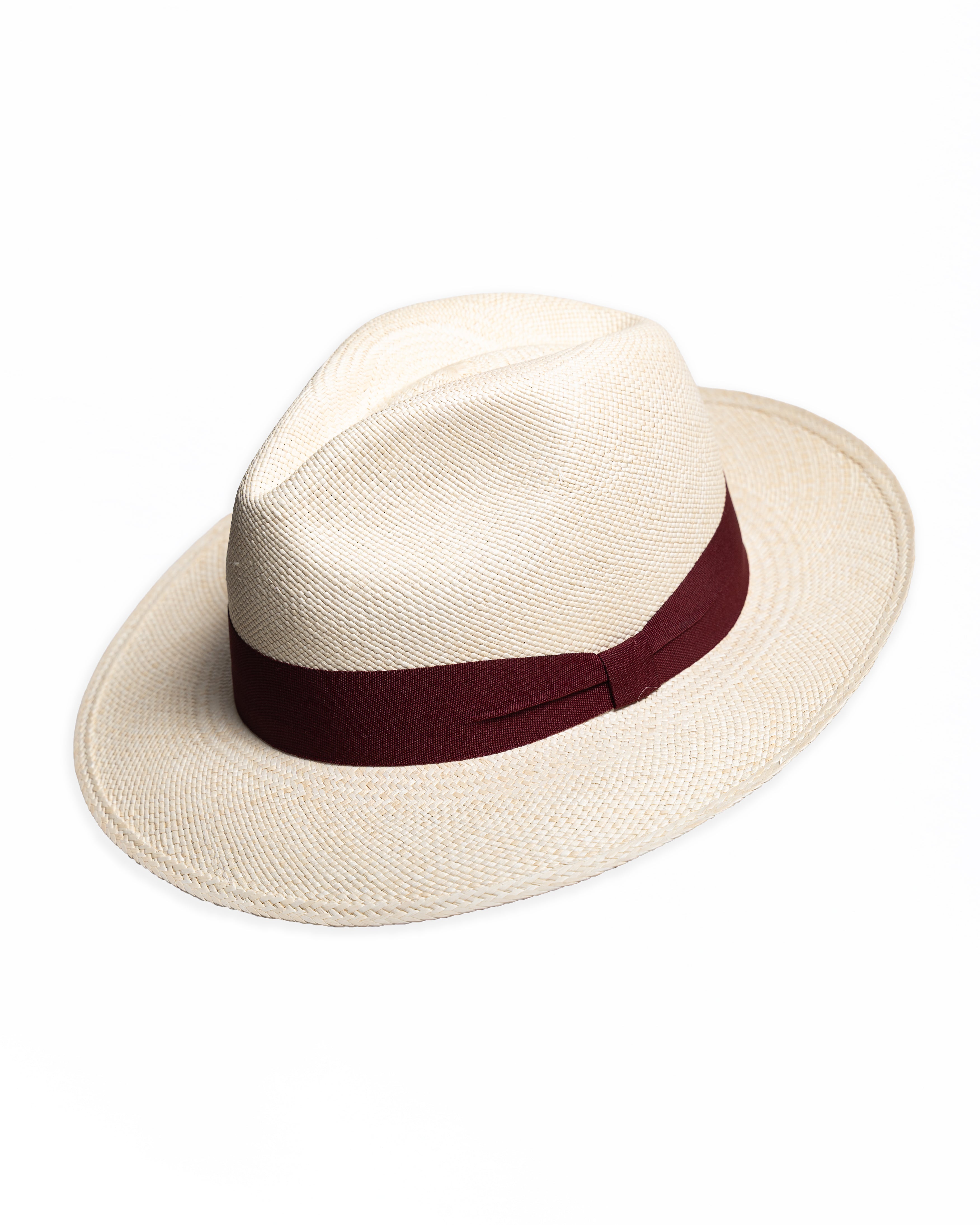 Sombrero Panamá Clásico Granate G4 | Cúpula Hats