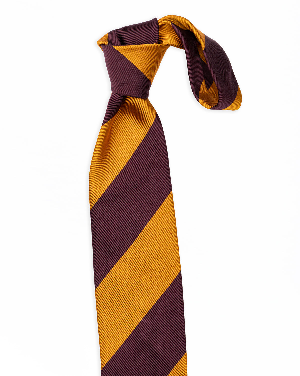 Corbata de Seda amarillo y morado | Biagio Santo