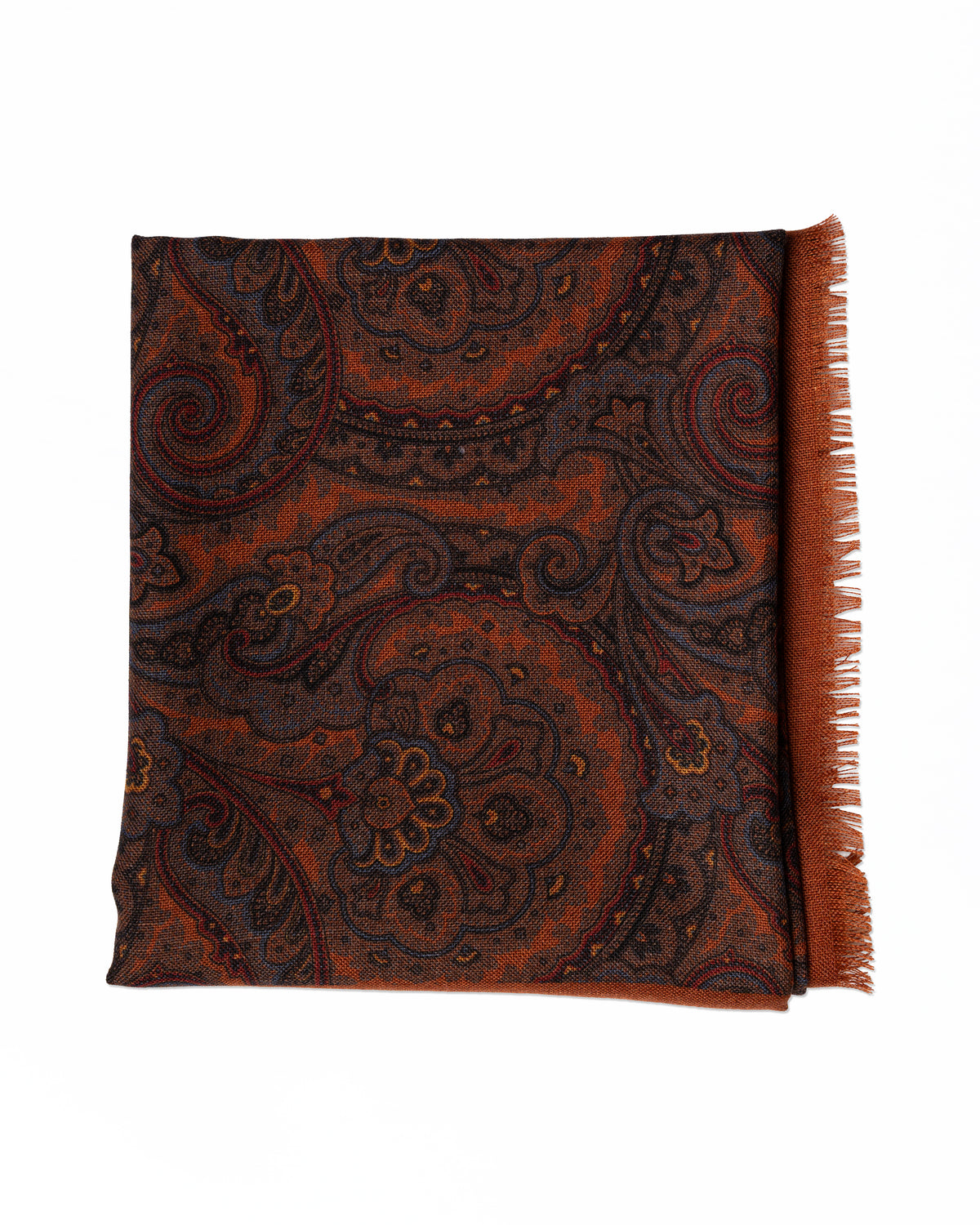 Fular de Lana Naranja - Casa Sartorial