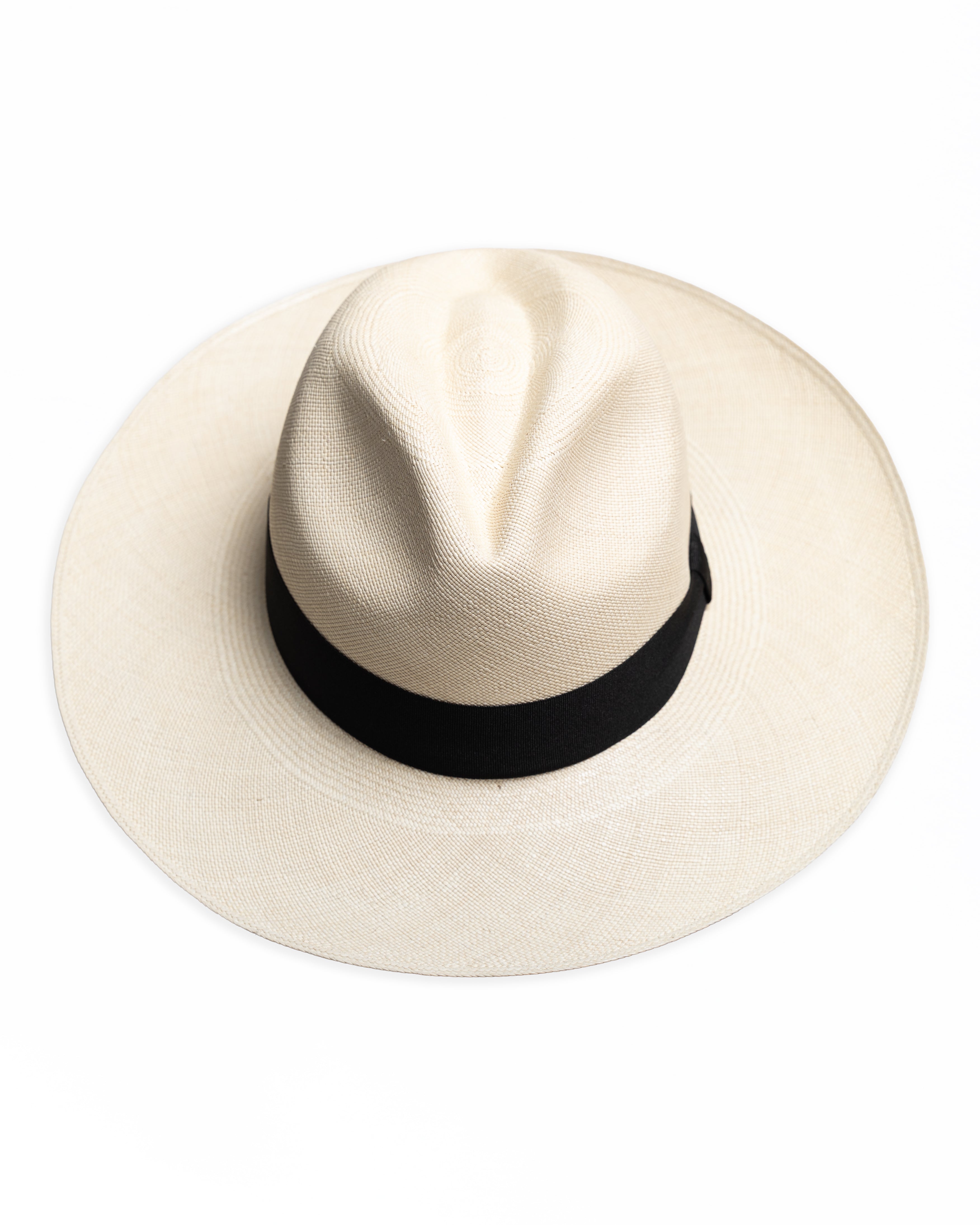 Sombrero Panamá Clásico Negro G10 | Cúpula Hats