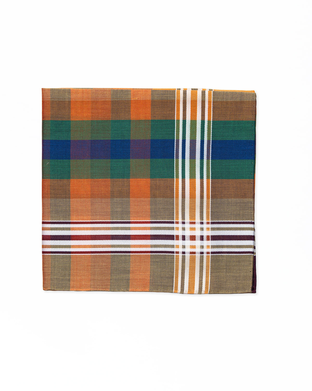 Pocket Square Madras Rojo / SIMONNOT GODARD
