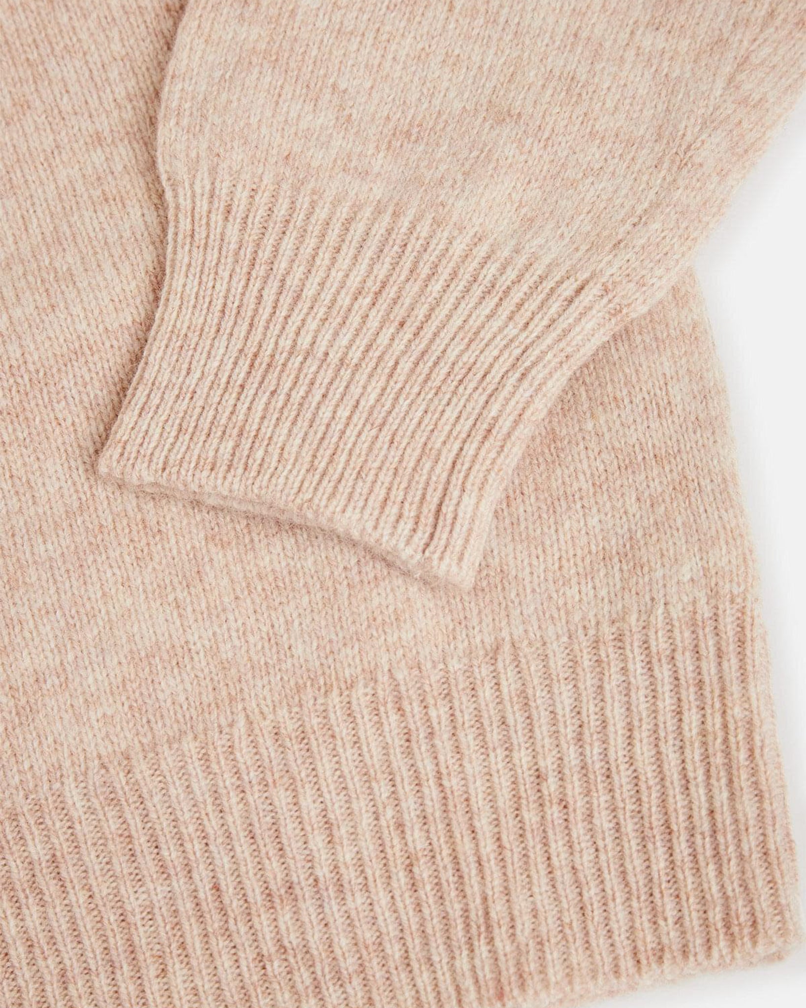 Shetland Wool Jersey Antique White / Baracuta