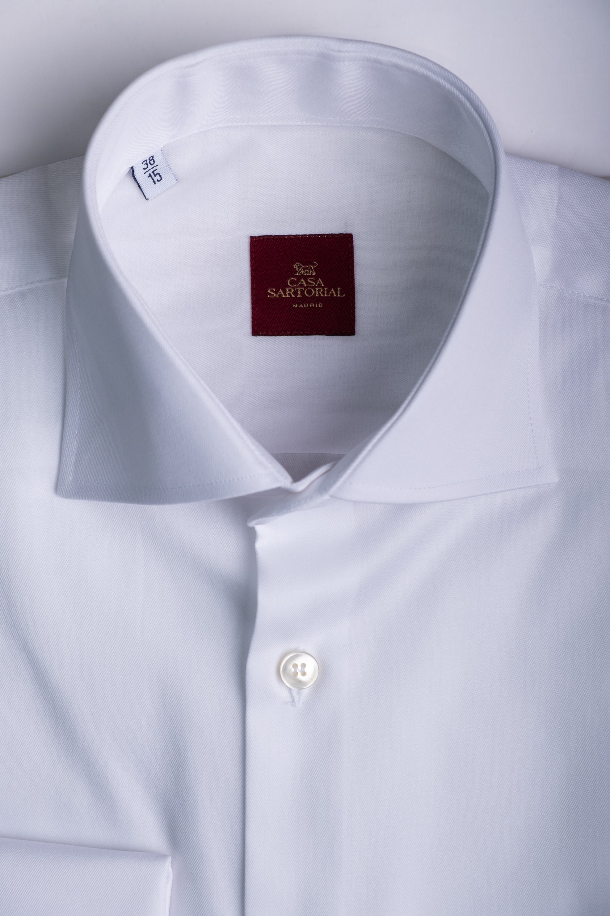 Camisa RTW Twill Alumo Blanca / CASA SARTORIAL