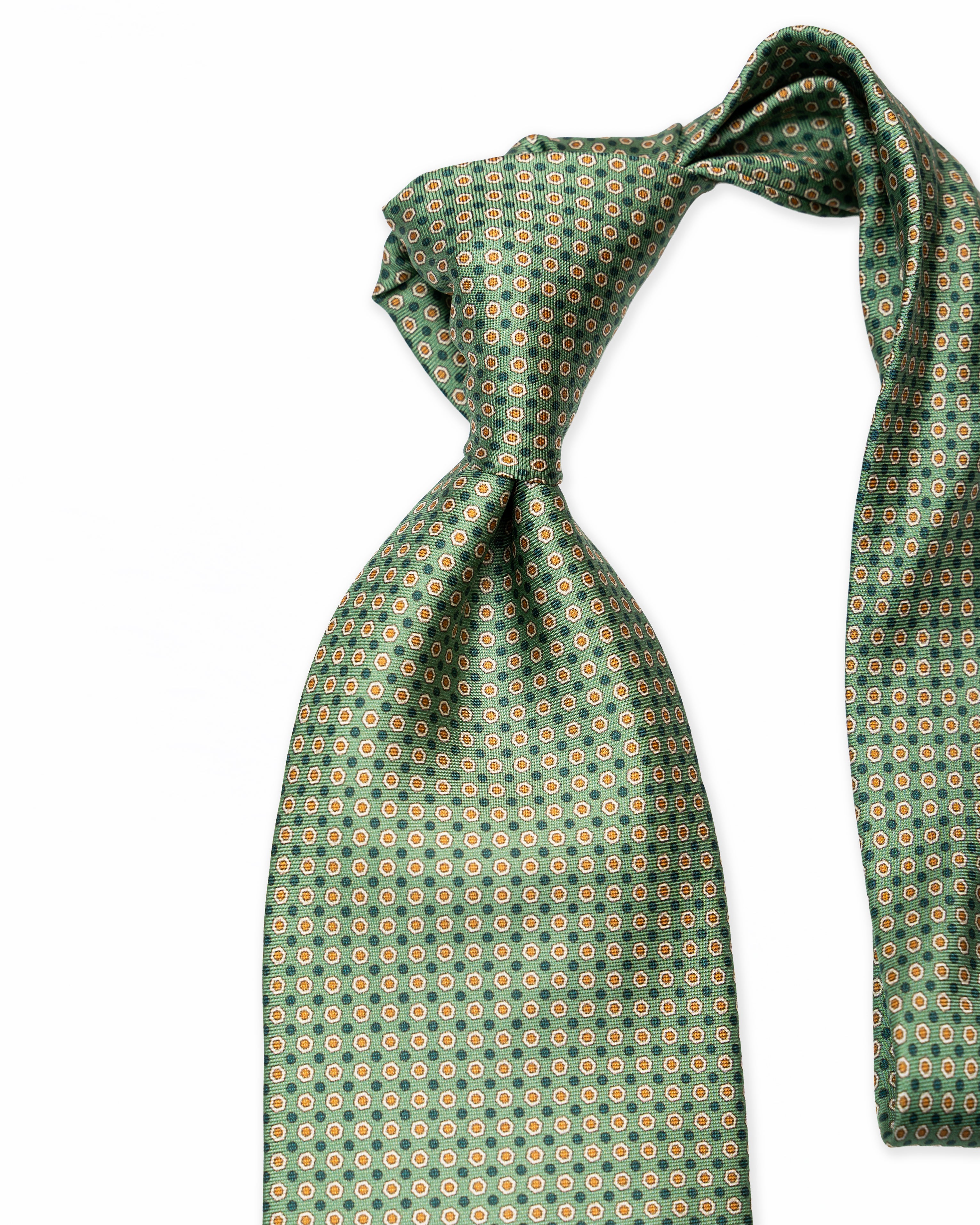 Corbata de Seda Pistacho | Biagio Santo X S.18