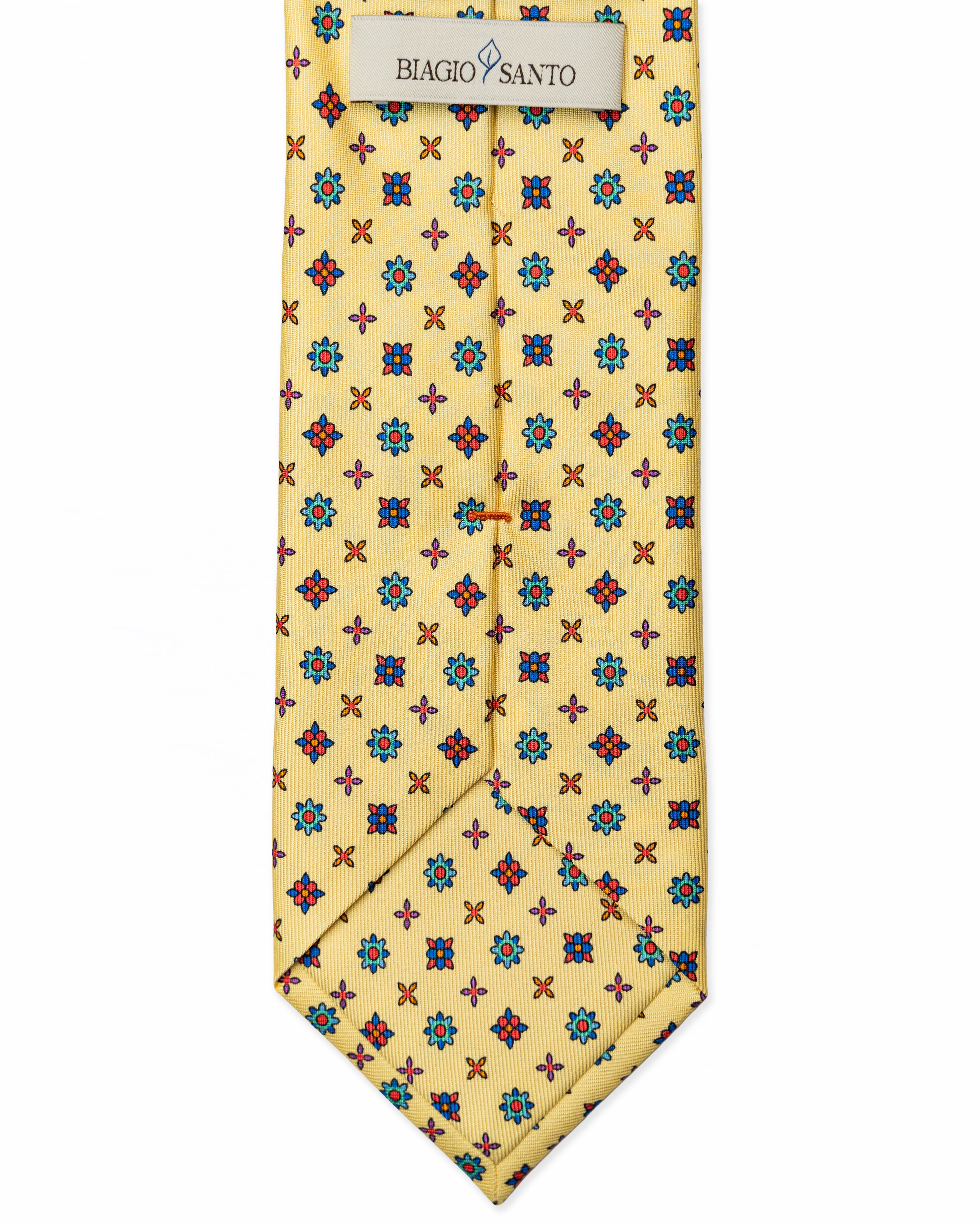 Corbata de Seda Amarilla | Biagio Santo X S.18