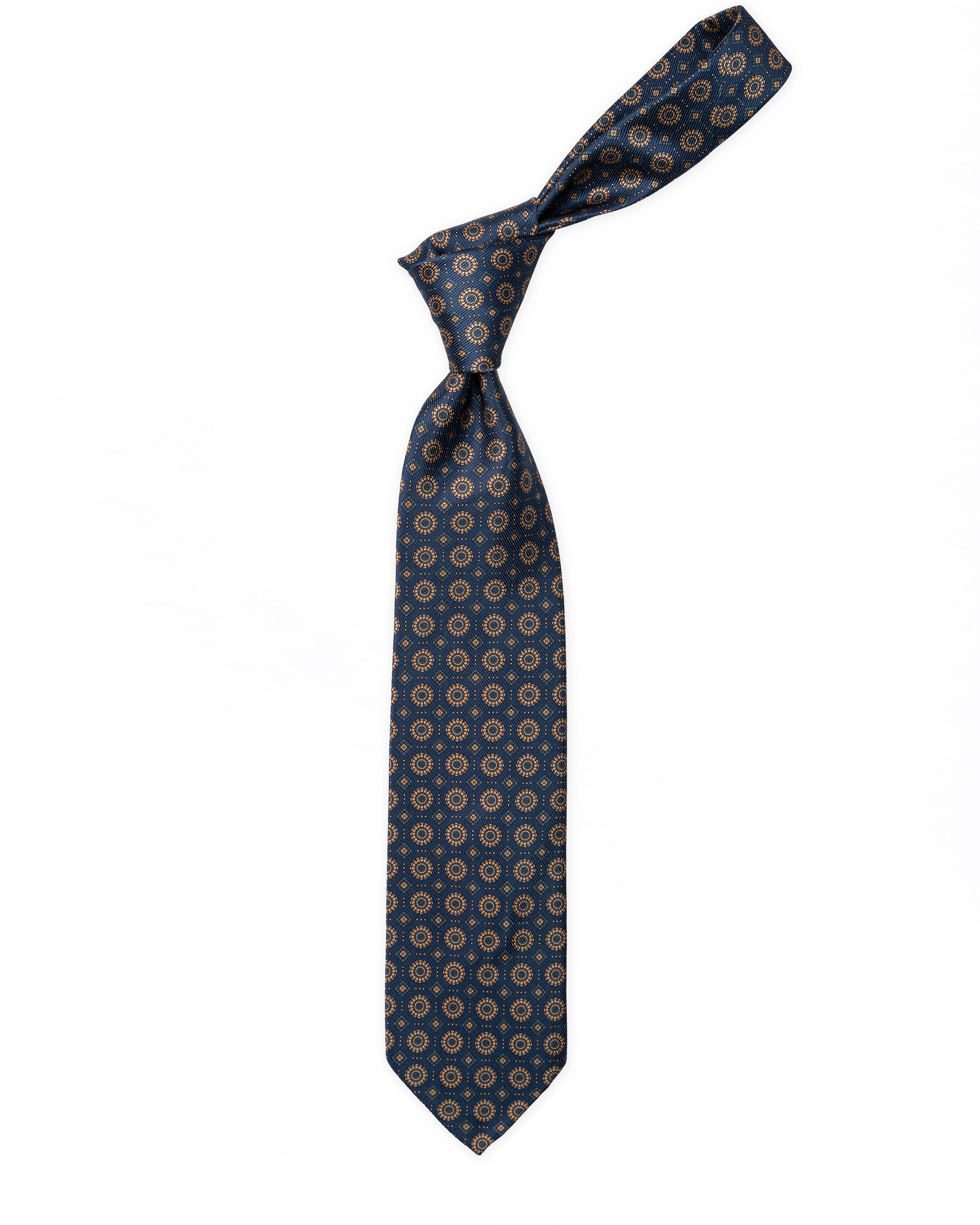 Corbata de seda twill azul | Biagio Santo