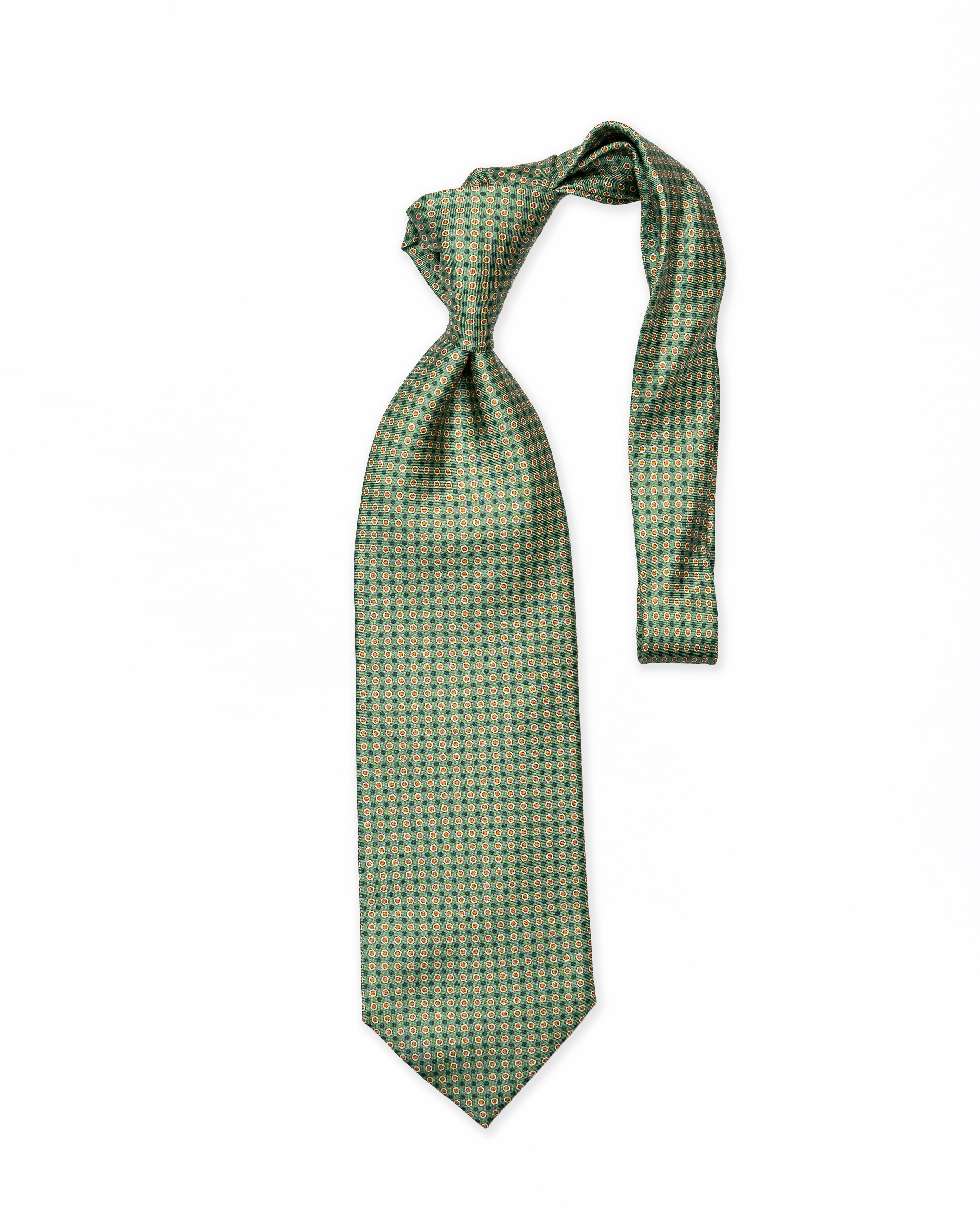 Corbata de Seda Pistacho | Biagio Santo X S.18