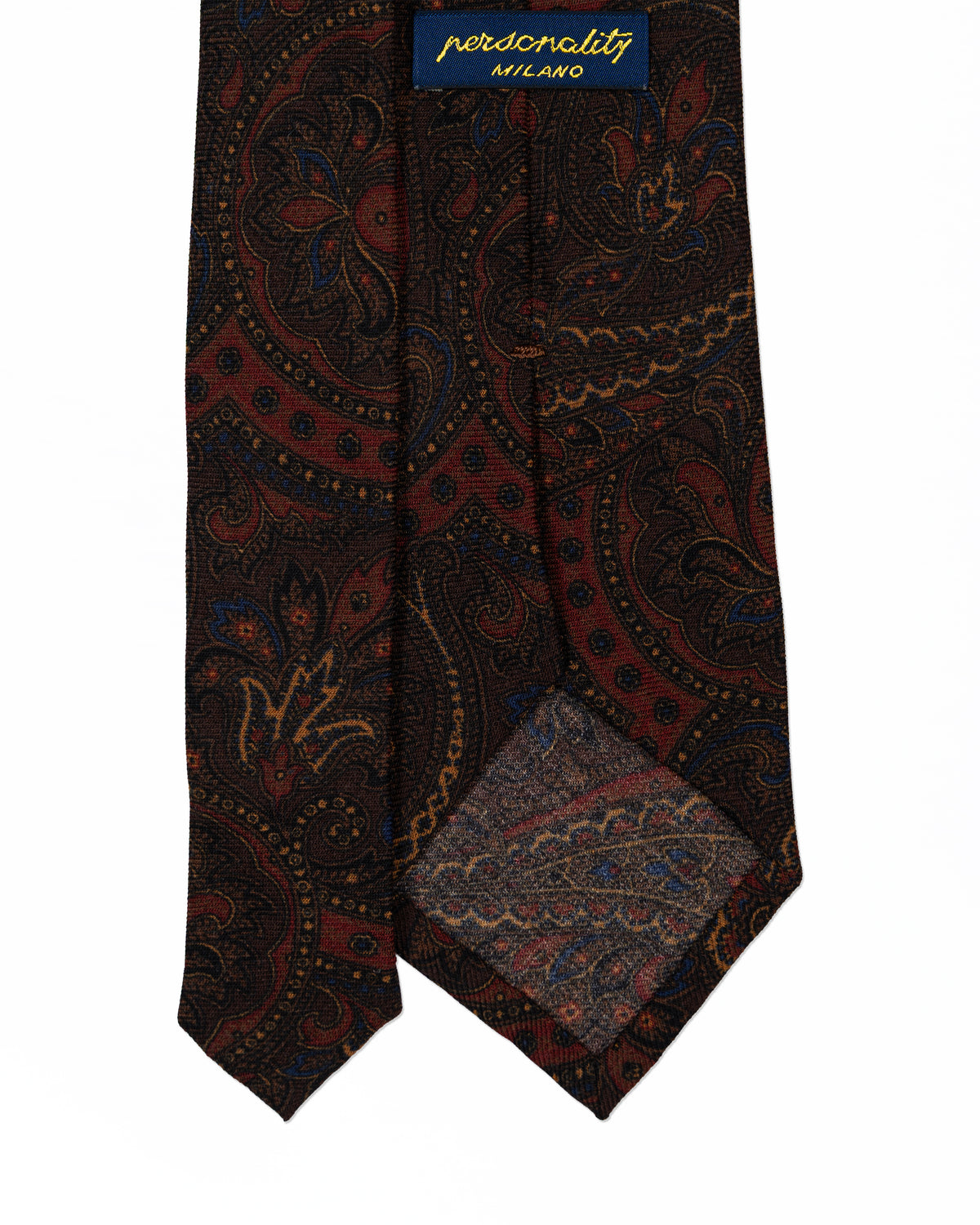 Corbata de Seda Paisley Oscuro | Personality