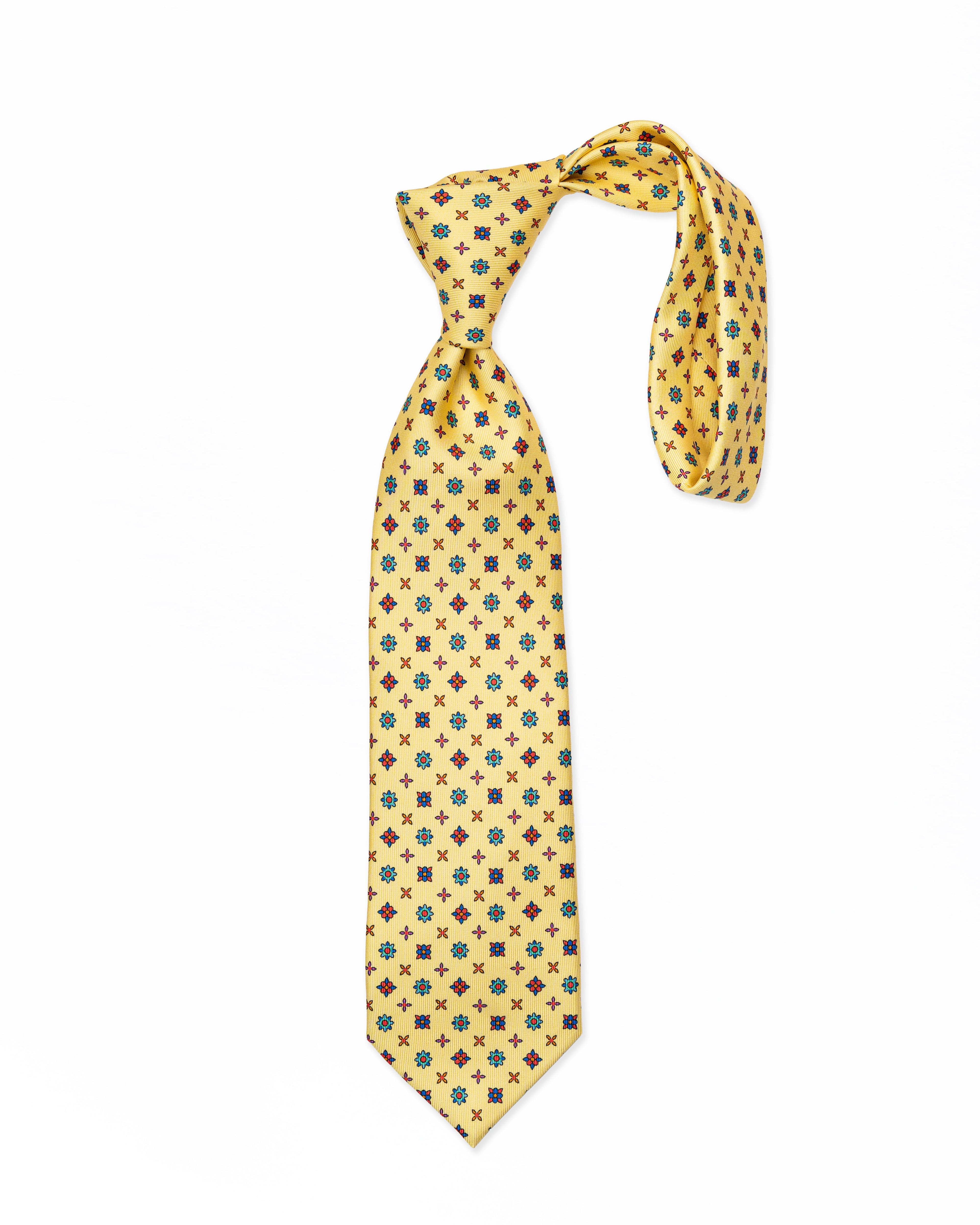 Corbata de Seda Amarilla | Biagio Santo X S.18