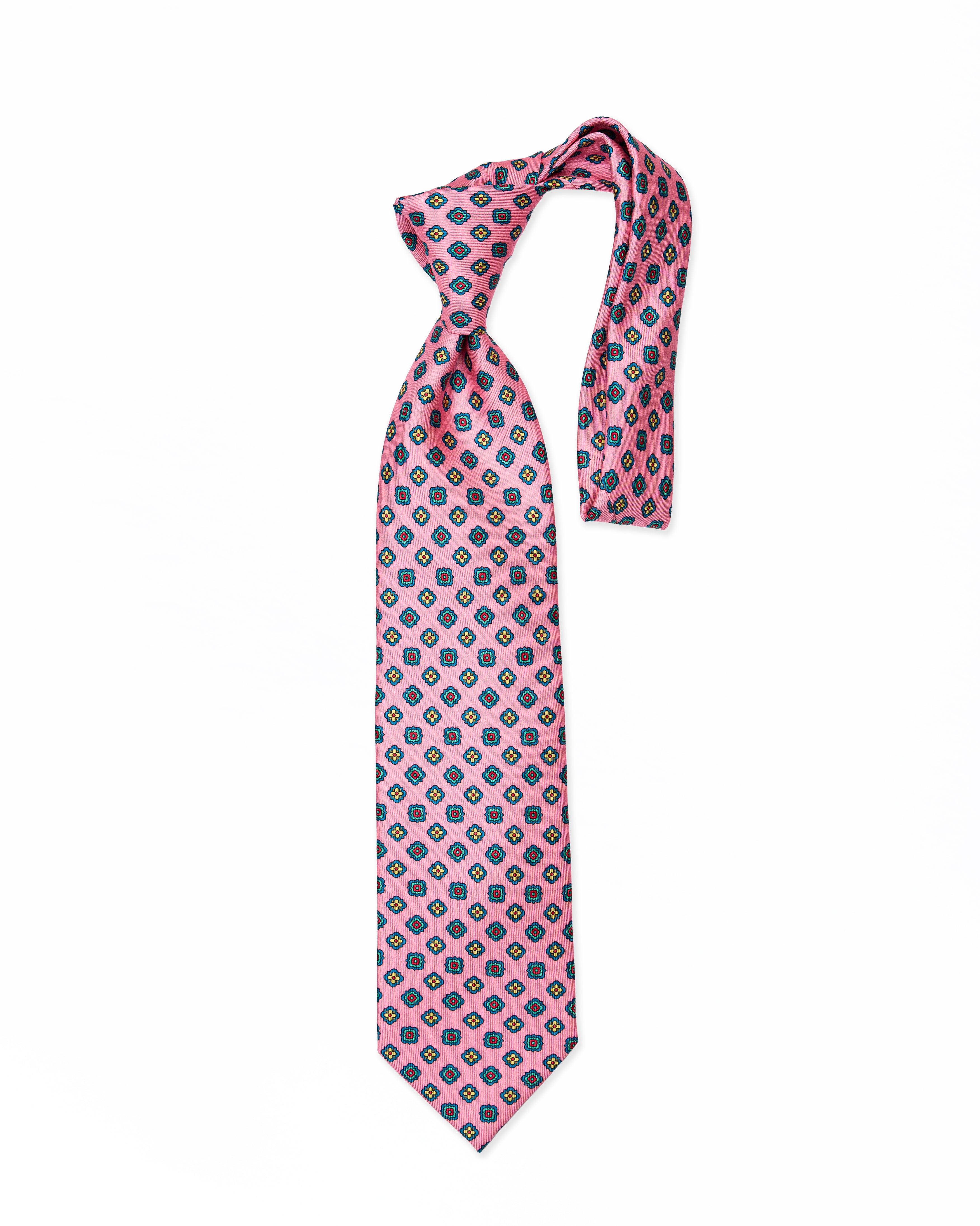 Corbata de Seda Rosa | Biagio Santo X S.18