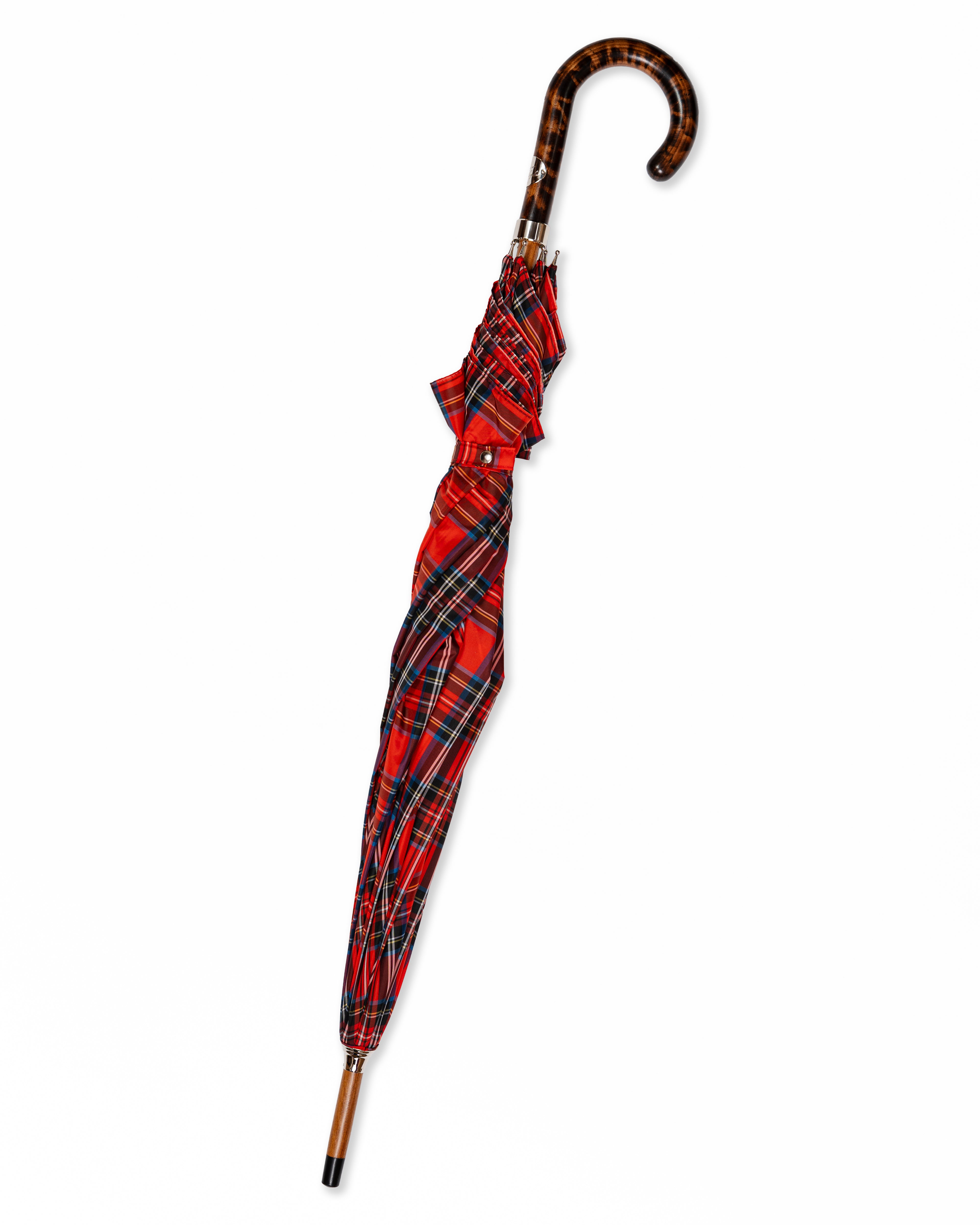 Paraguas Francesco Maglia Larga Tartan 01