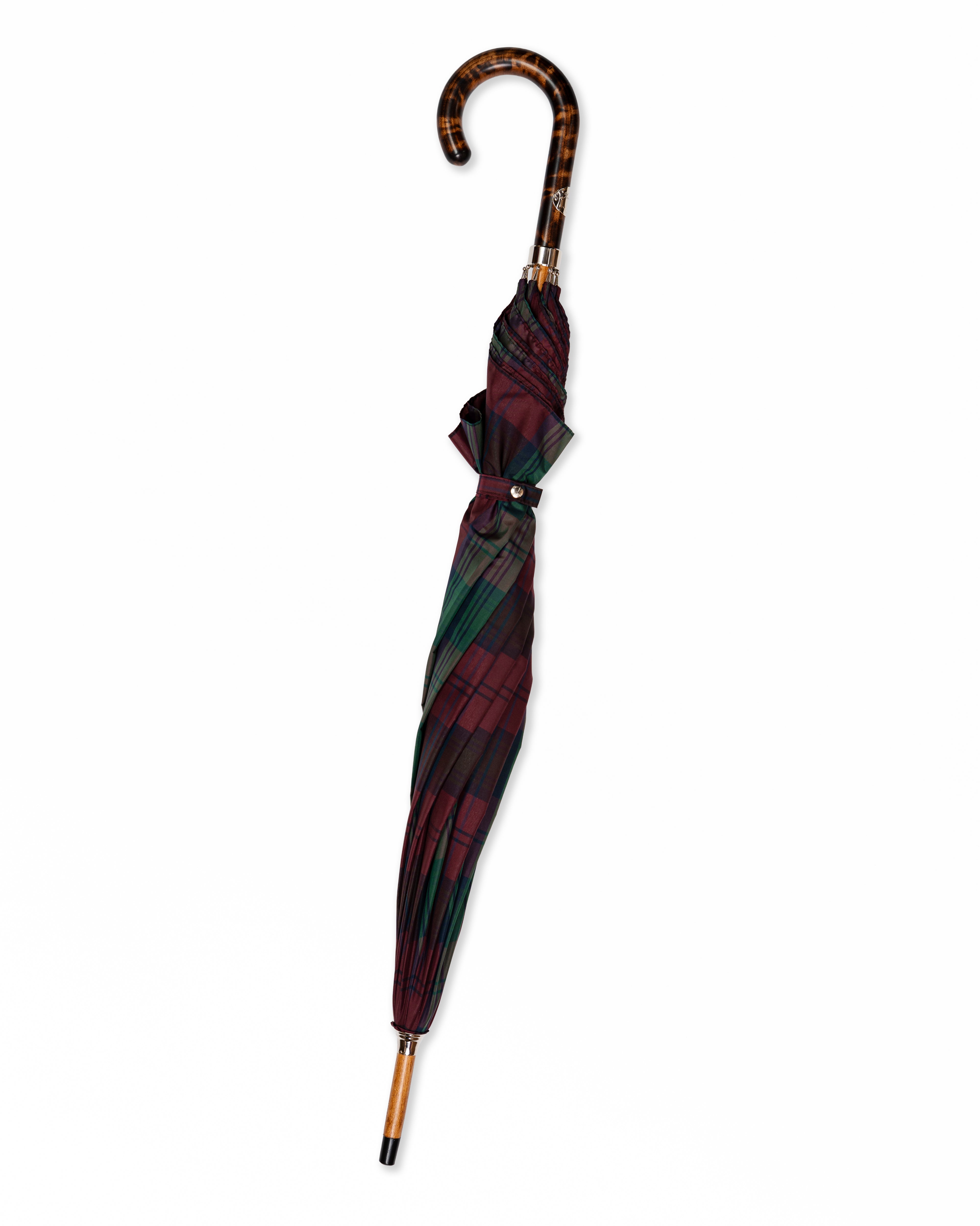 Paraguas Francesco Maglia Larga Tartan 02