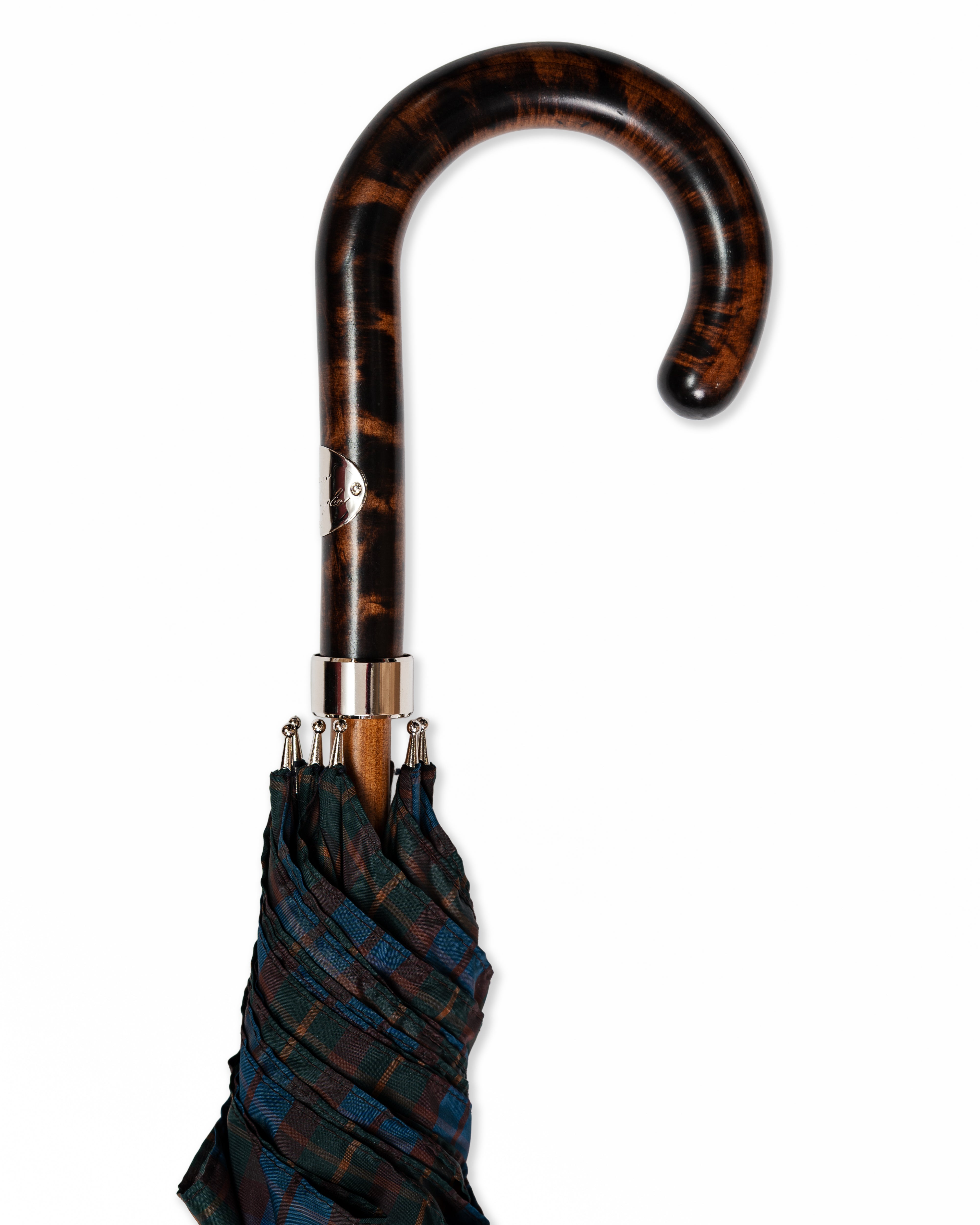 Paraguas Francesco Maglia Larga Tartan 03