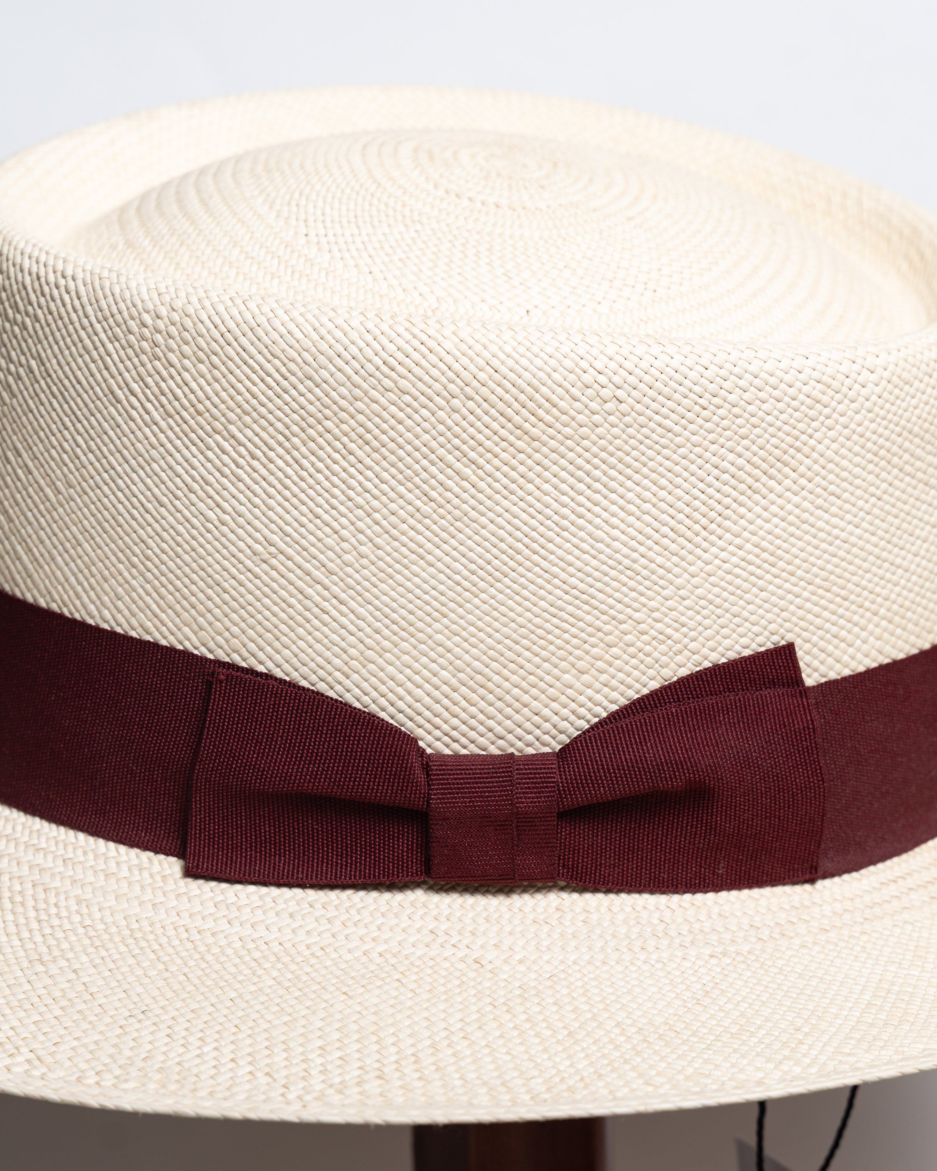 Sombrero Panamá Golf Gambler Burdeos | Cúpula Hats