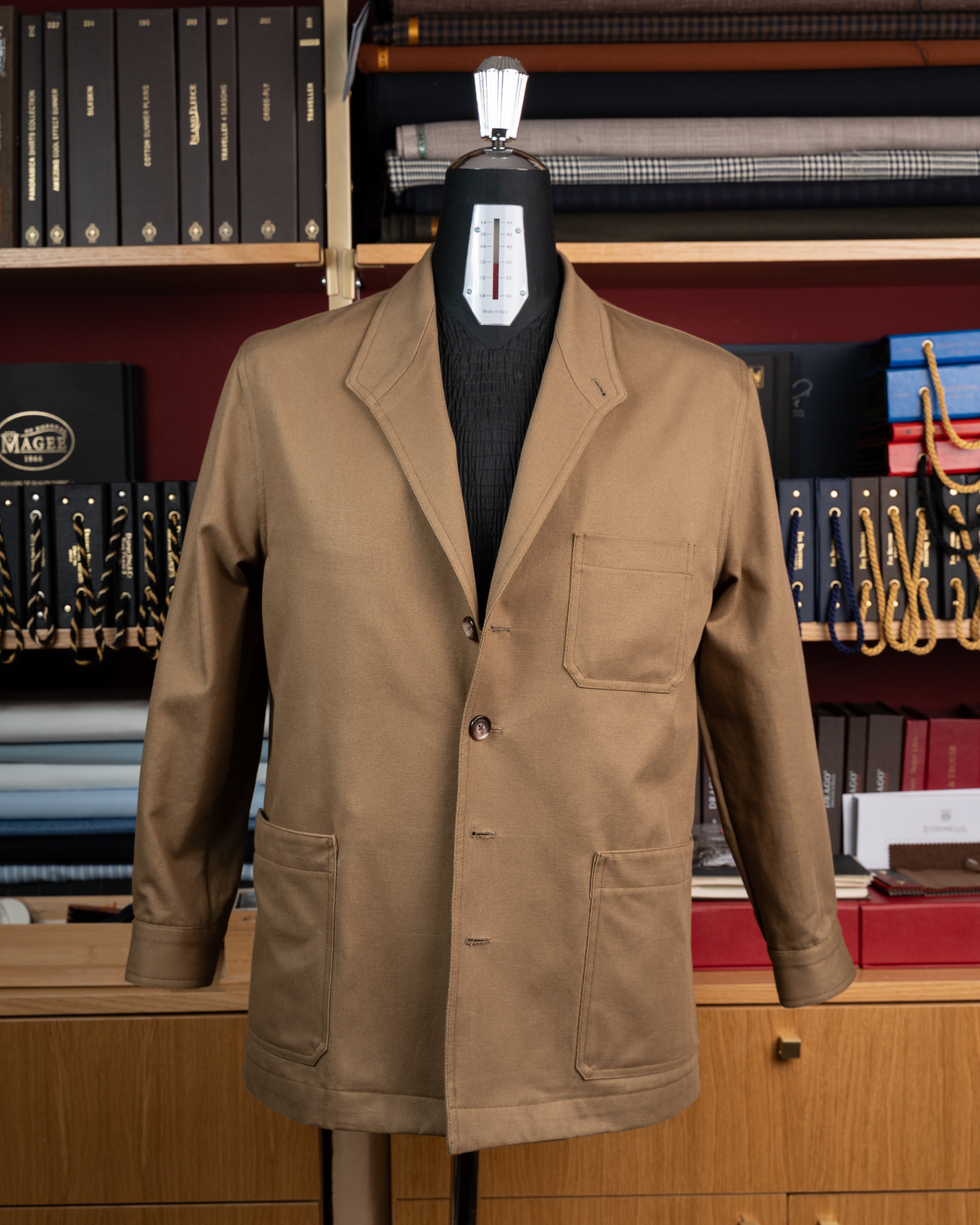 Teba jacket Casa Sartorial in W. Bliss Wool