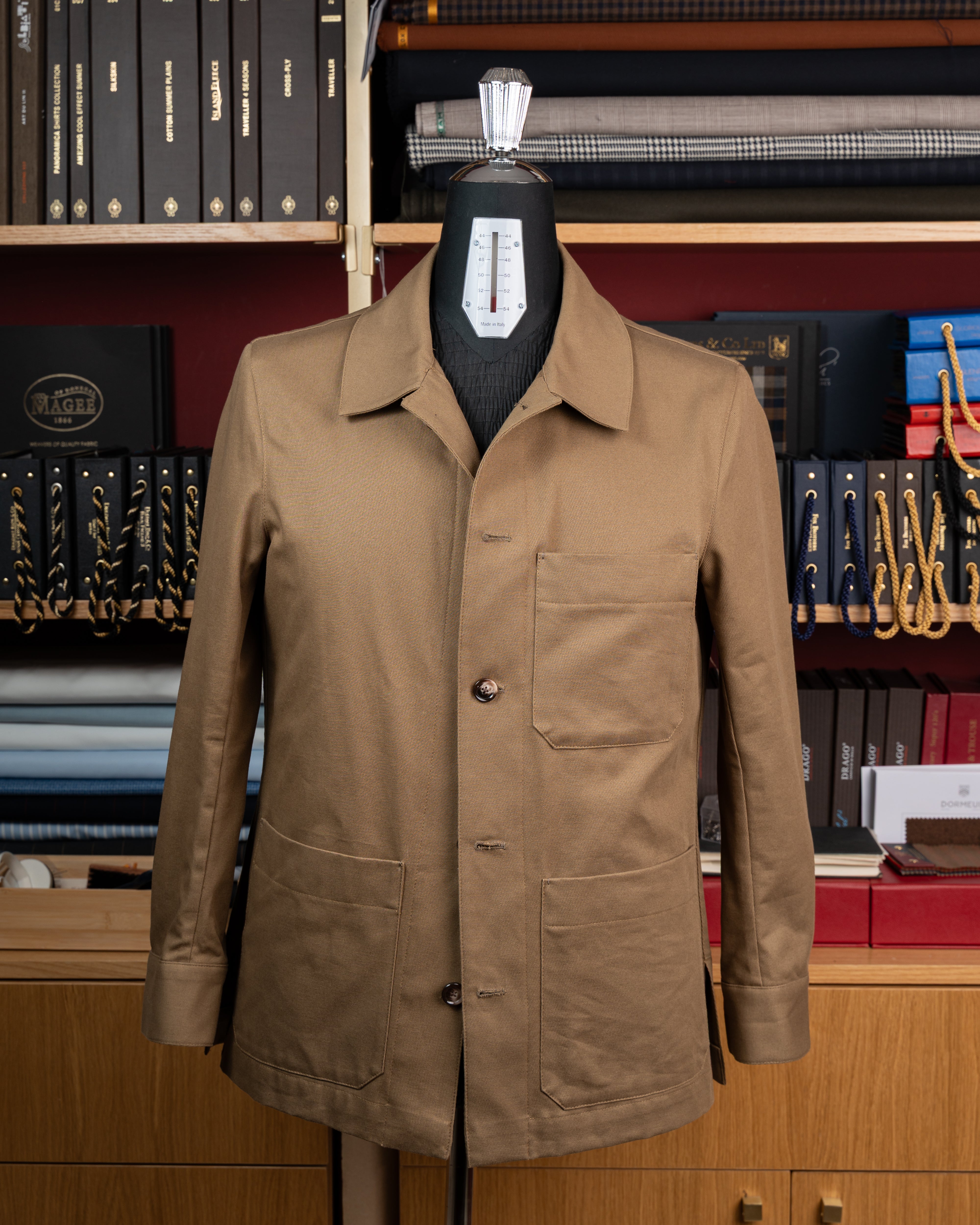 Chore Jacket Casa Sartorial in W.Bliss Wool
