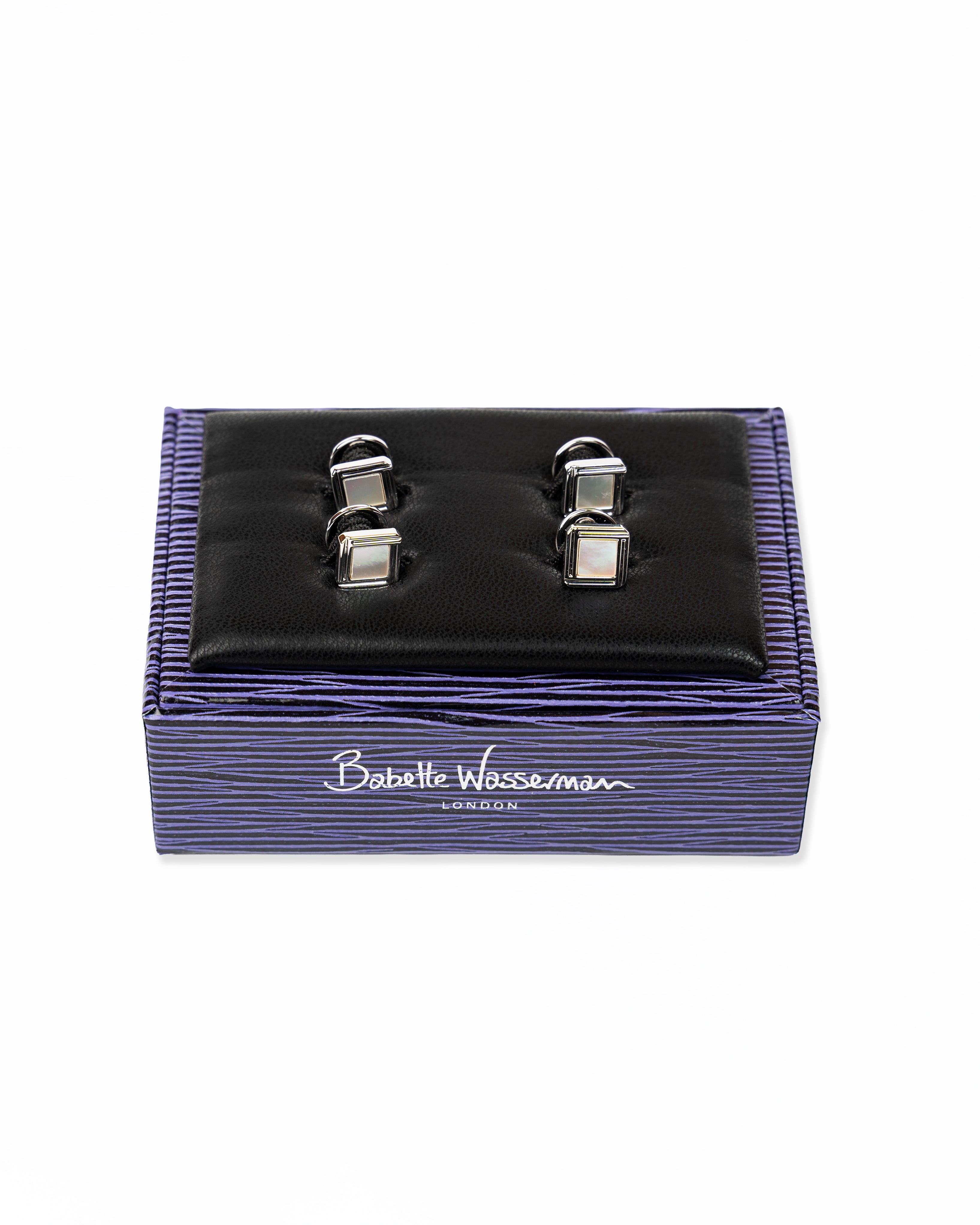 Celtic Stud Mother of Pearl | Babette Wasserman