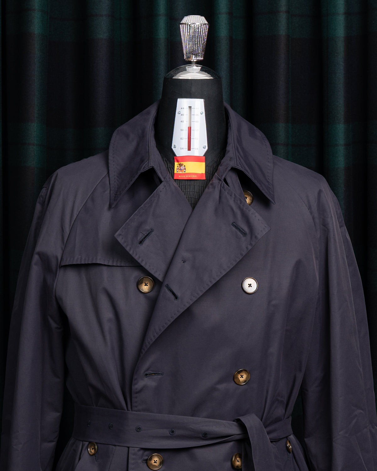 Eidum for Casa Sartorial Trench Coat / Blue