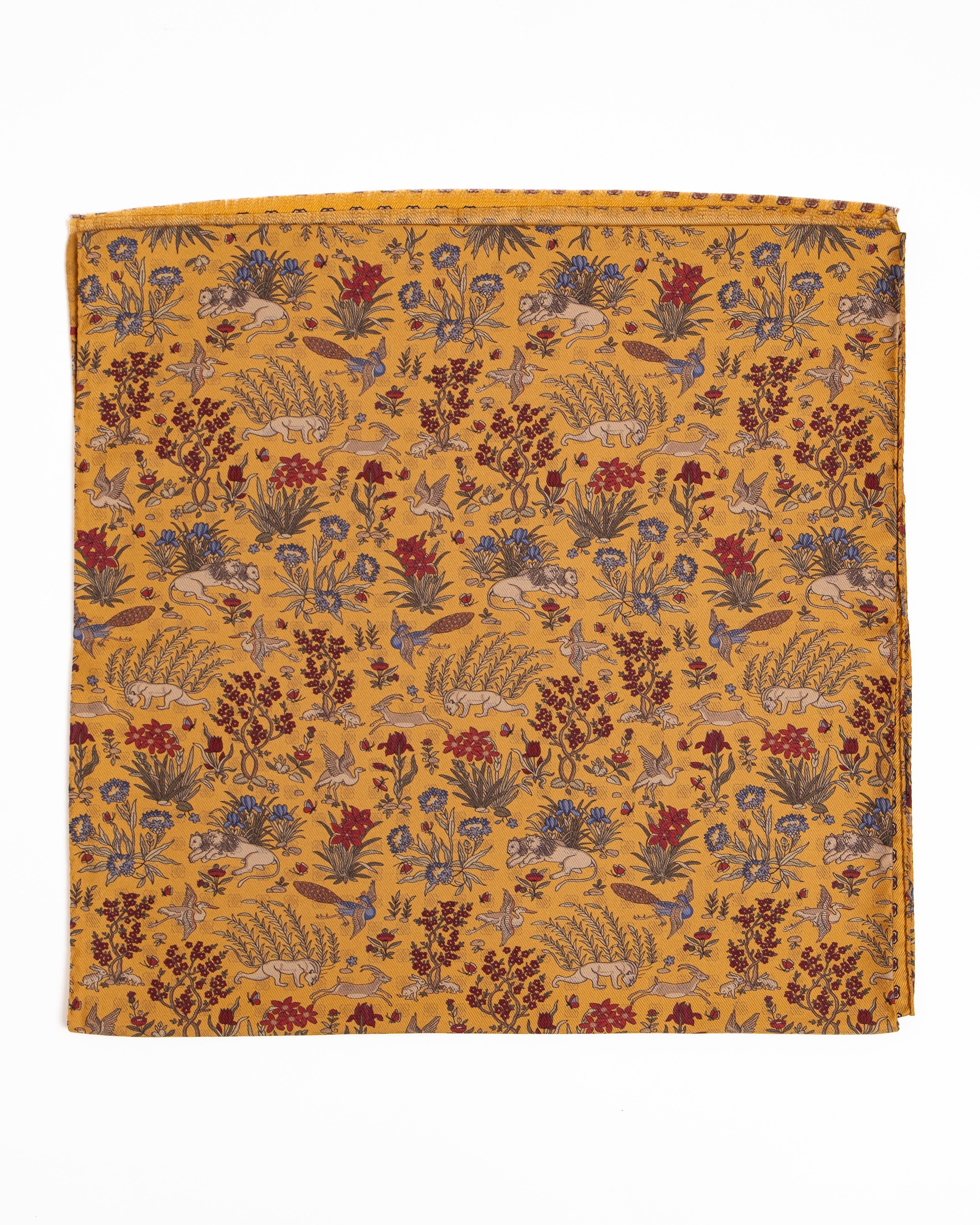 Fular de Seda Amarillo - Casa Sartorial