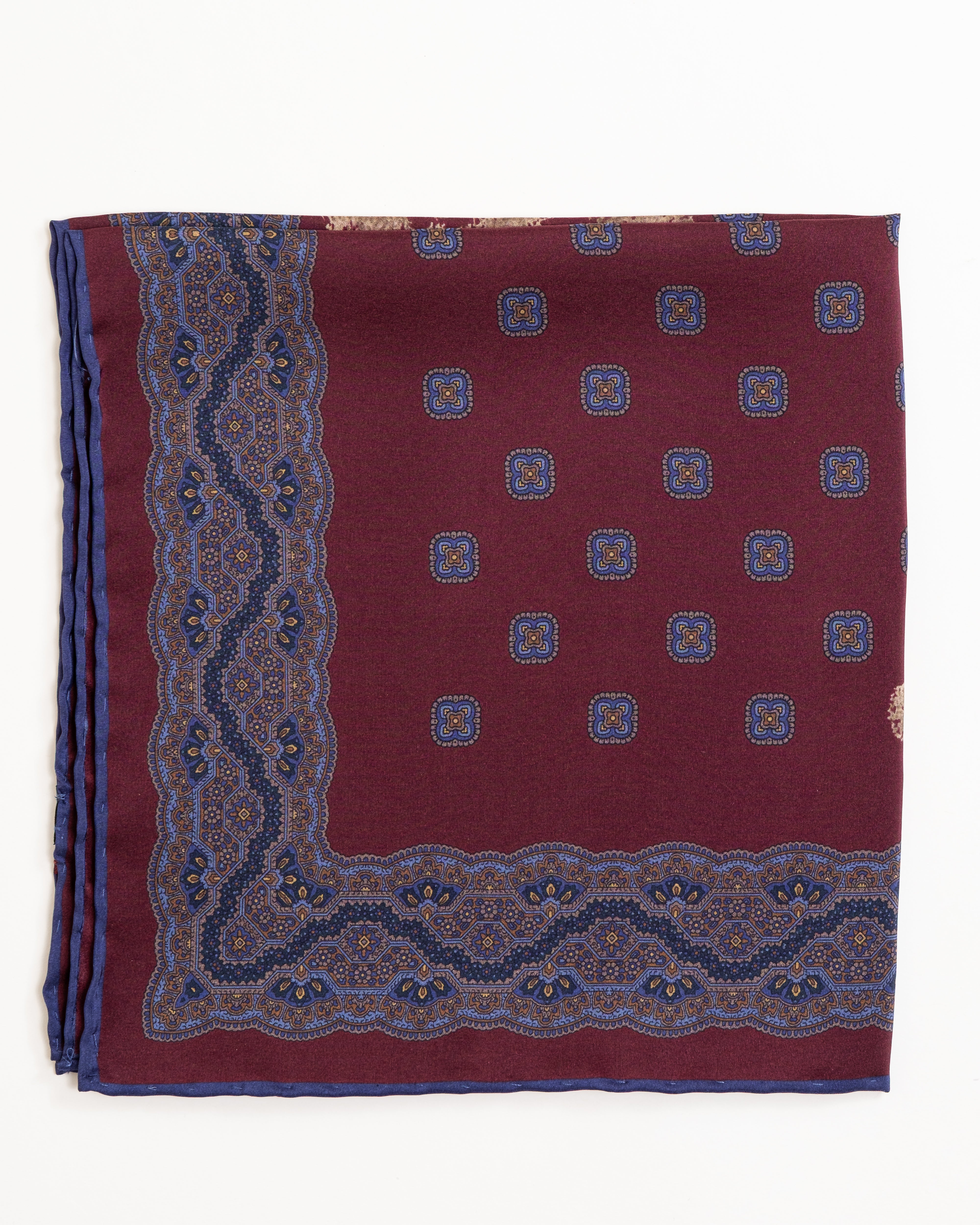 Pocket Square de Seda / Rojo