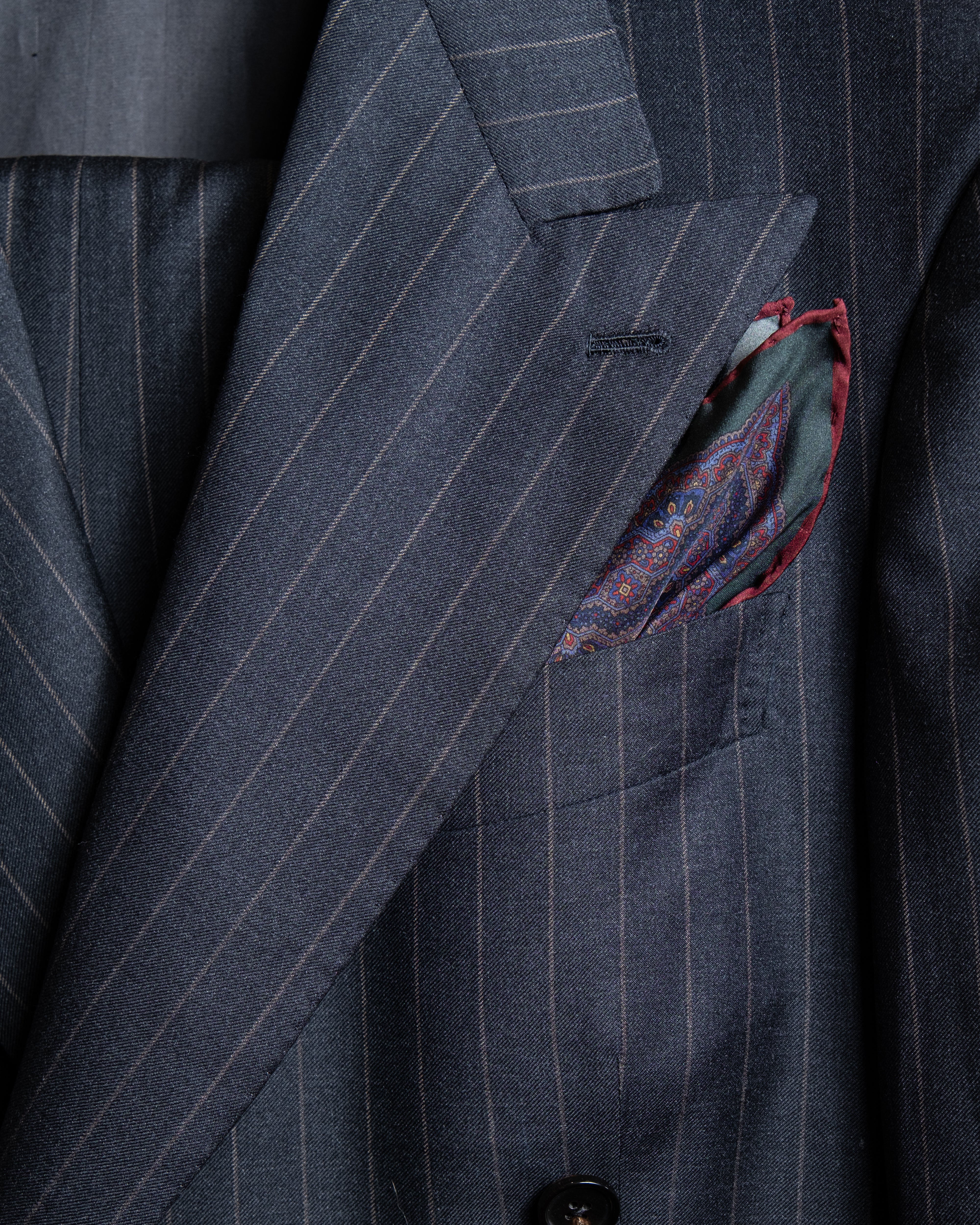 Pocket Square de Seda / Verde