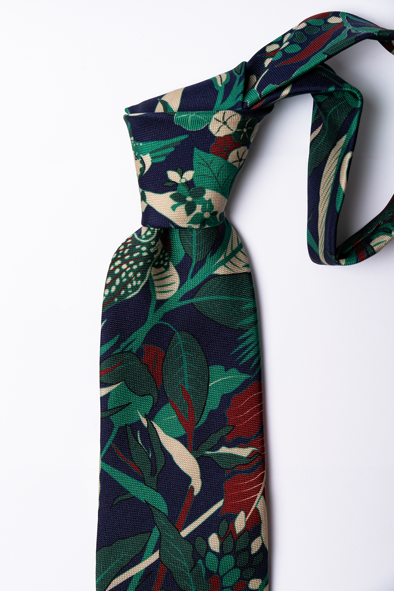 Corbata de seda Floral / Paolo Albizzati