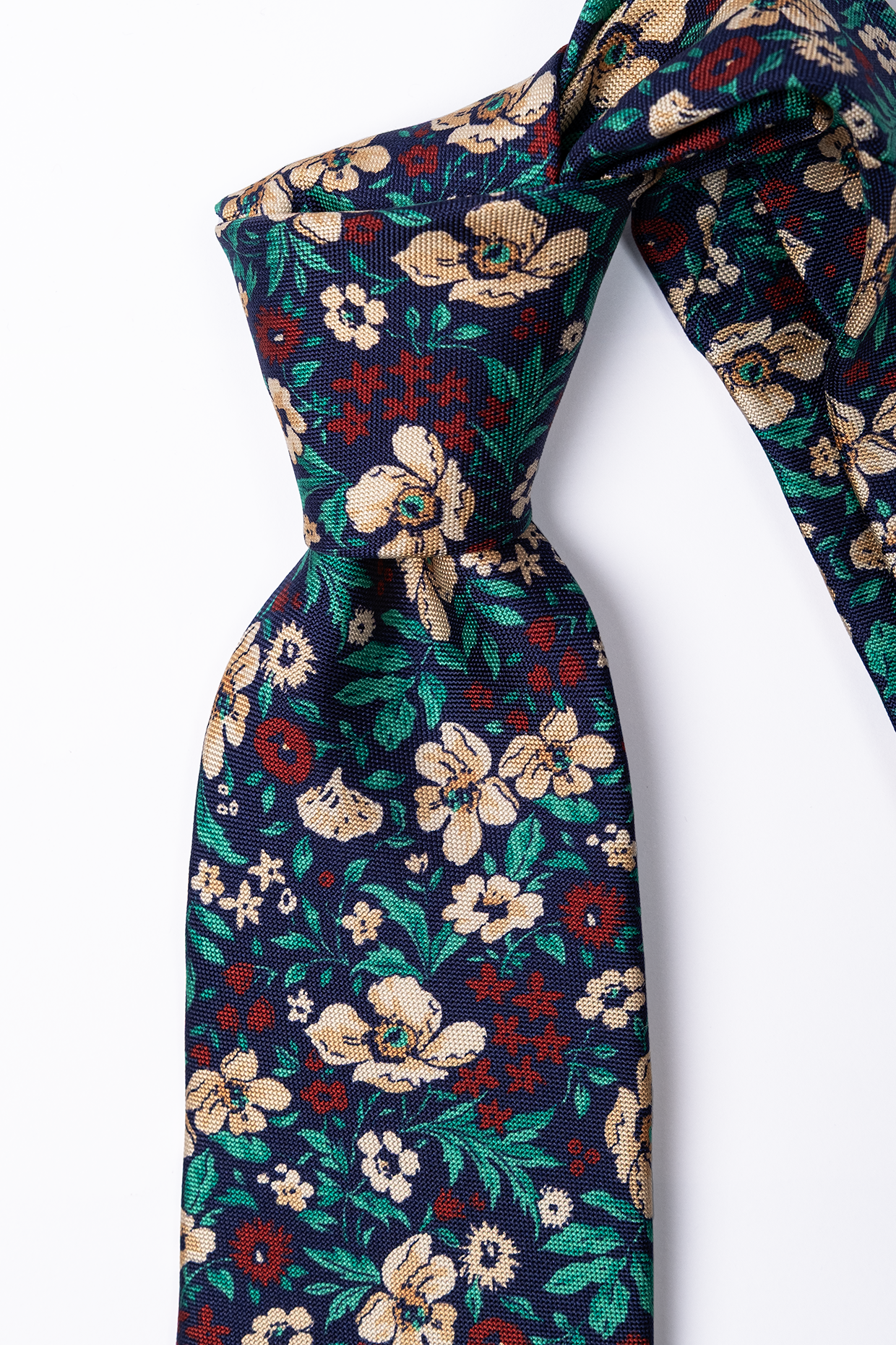 Corbata de seda Floral 2 / Paolo Albizzati