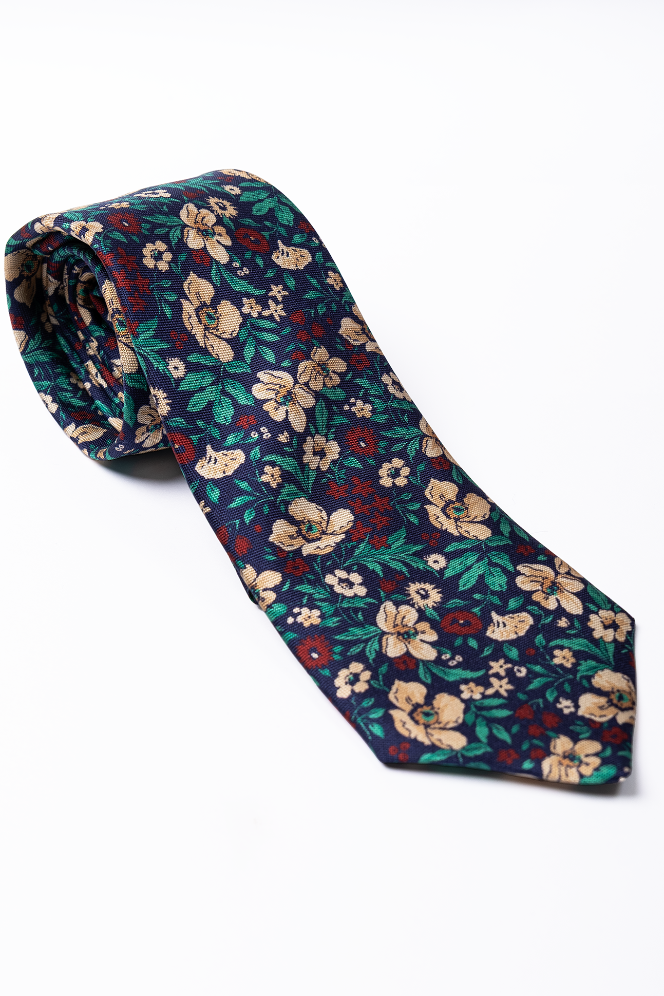 Corbata de seda Floral 2 / Paolo Albizzati