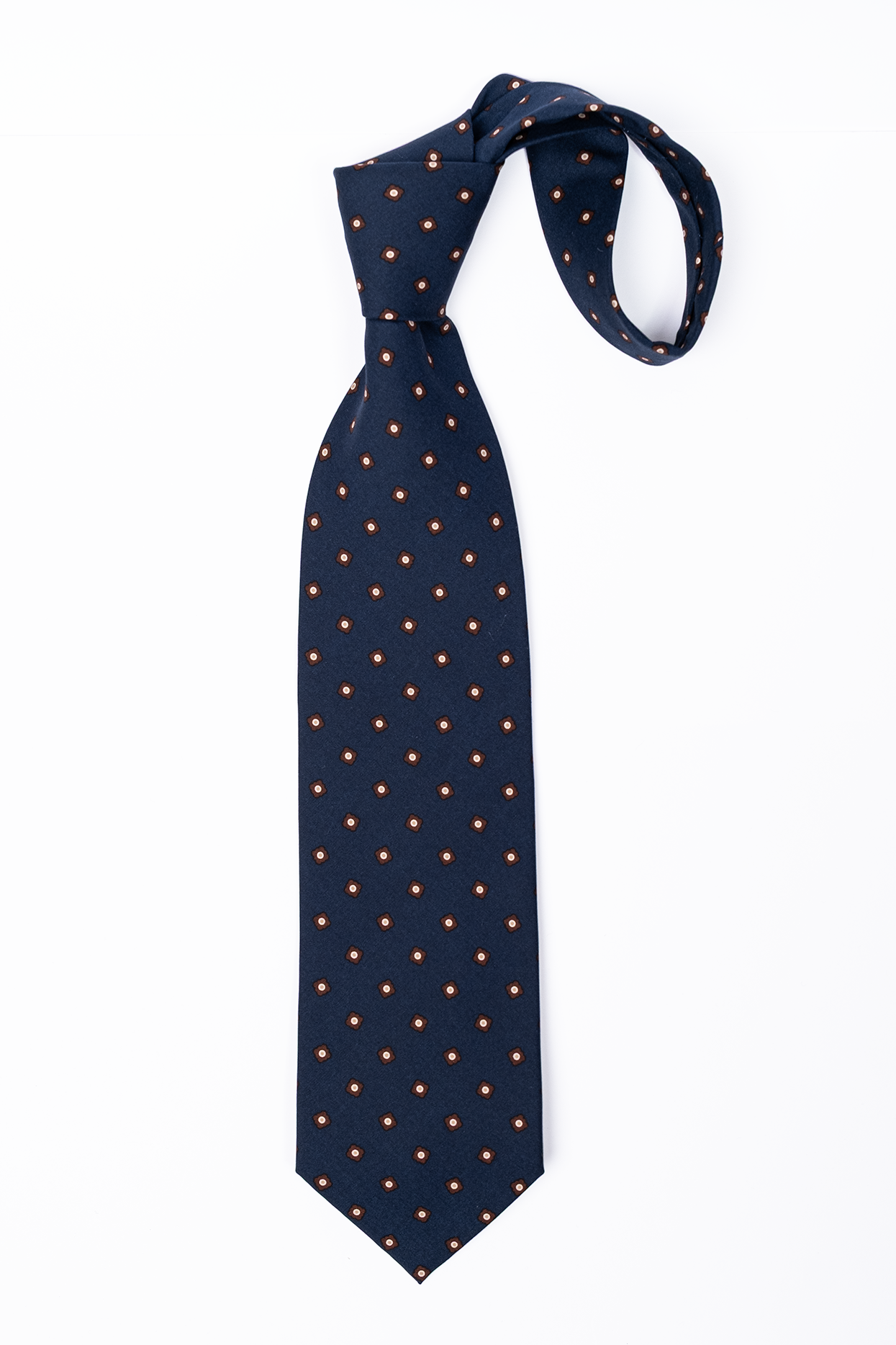 Corbata de seda Azul Marino / Personality