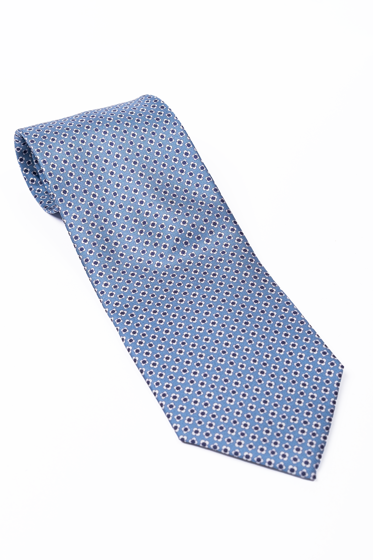 Corbata de Seda Celeste Flores / Personality