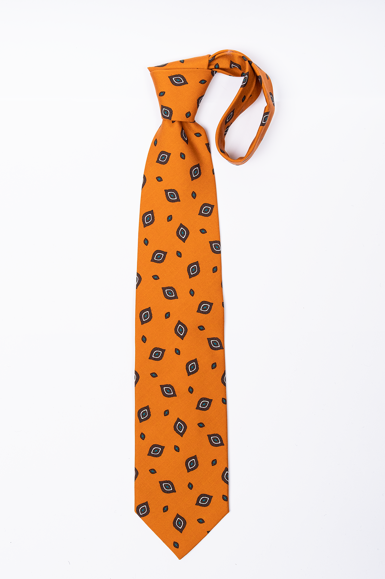 Corbata de Seda Mostaza / Personality