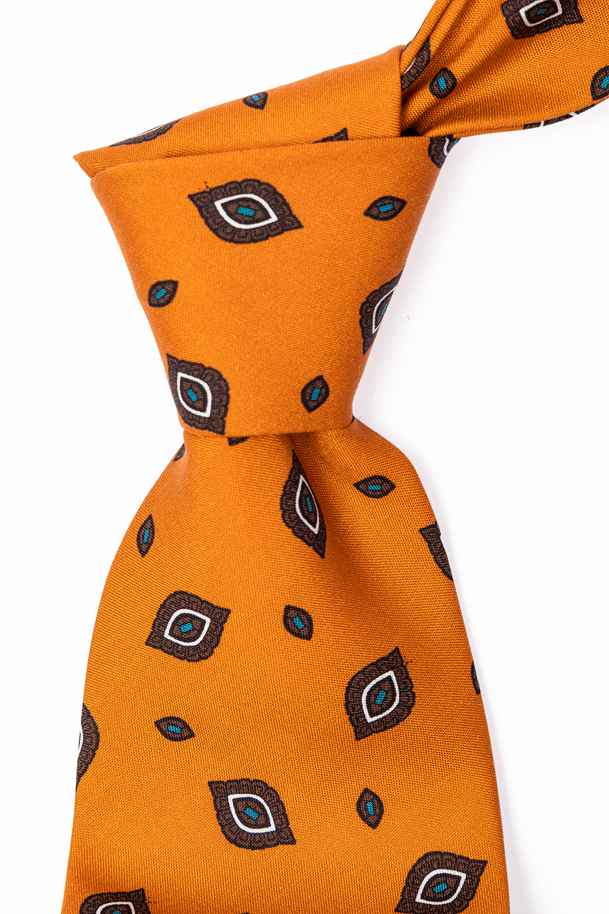 Corbata de Seda Mostaza / Personality