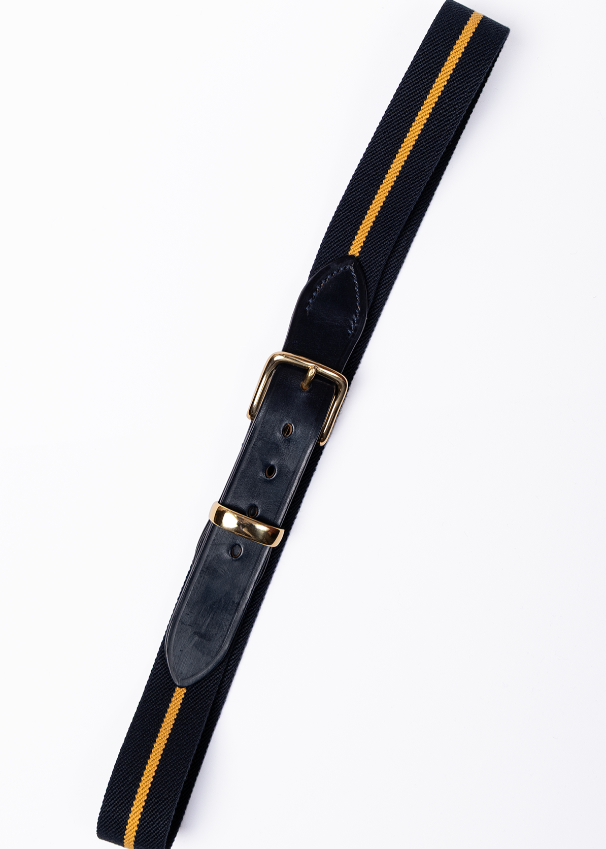 Cinturon Elástico & Piel Hardy & Parsons / NAVY