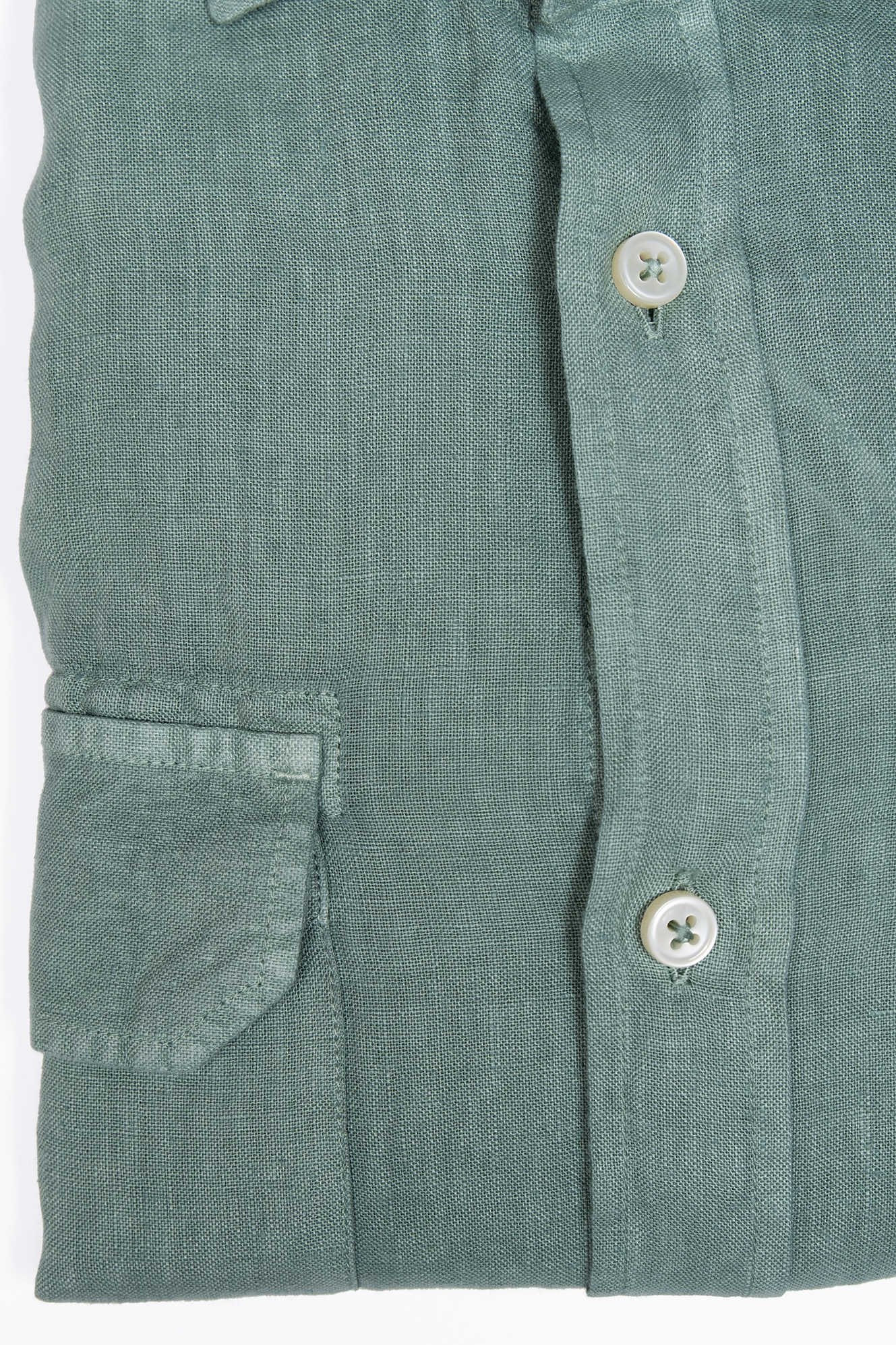 Camisa RTW Lino Pistacho / Mastricamiciai