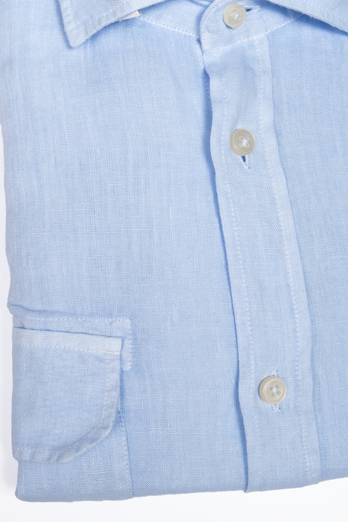 Camisa RTW Lino Celeste / Mastricamiciai
