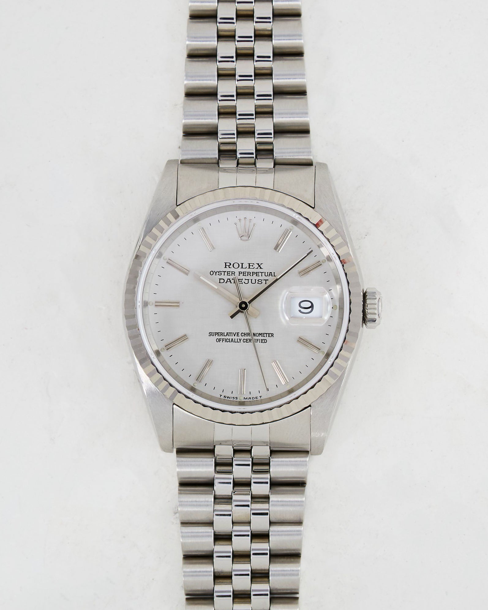 Rolex Datejust Linen Dial Ref. 16234 - 36mm - 1997