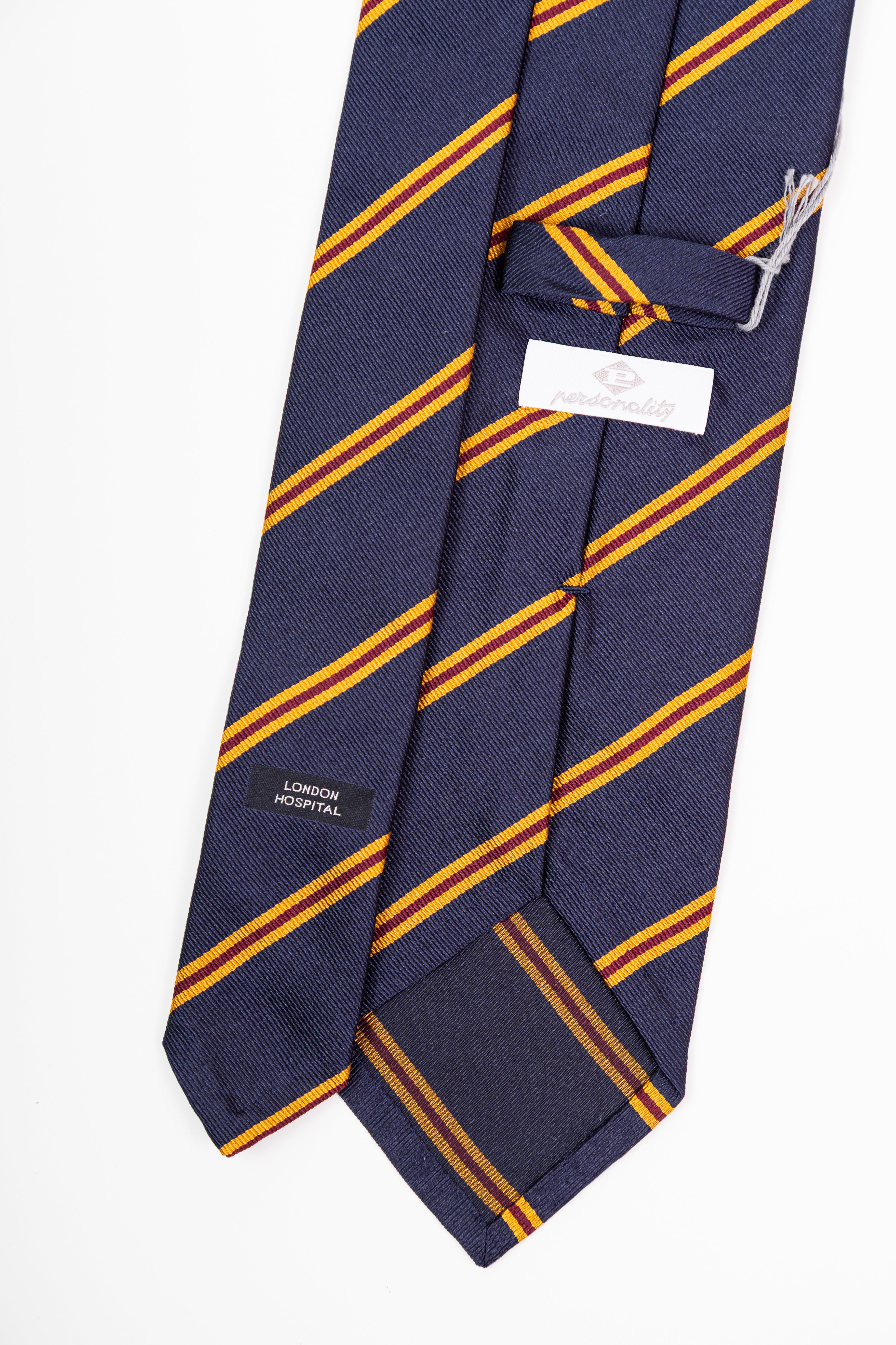 Corbata seda regimental London Hospital / CASA SARTORIAL