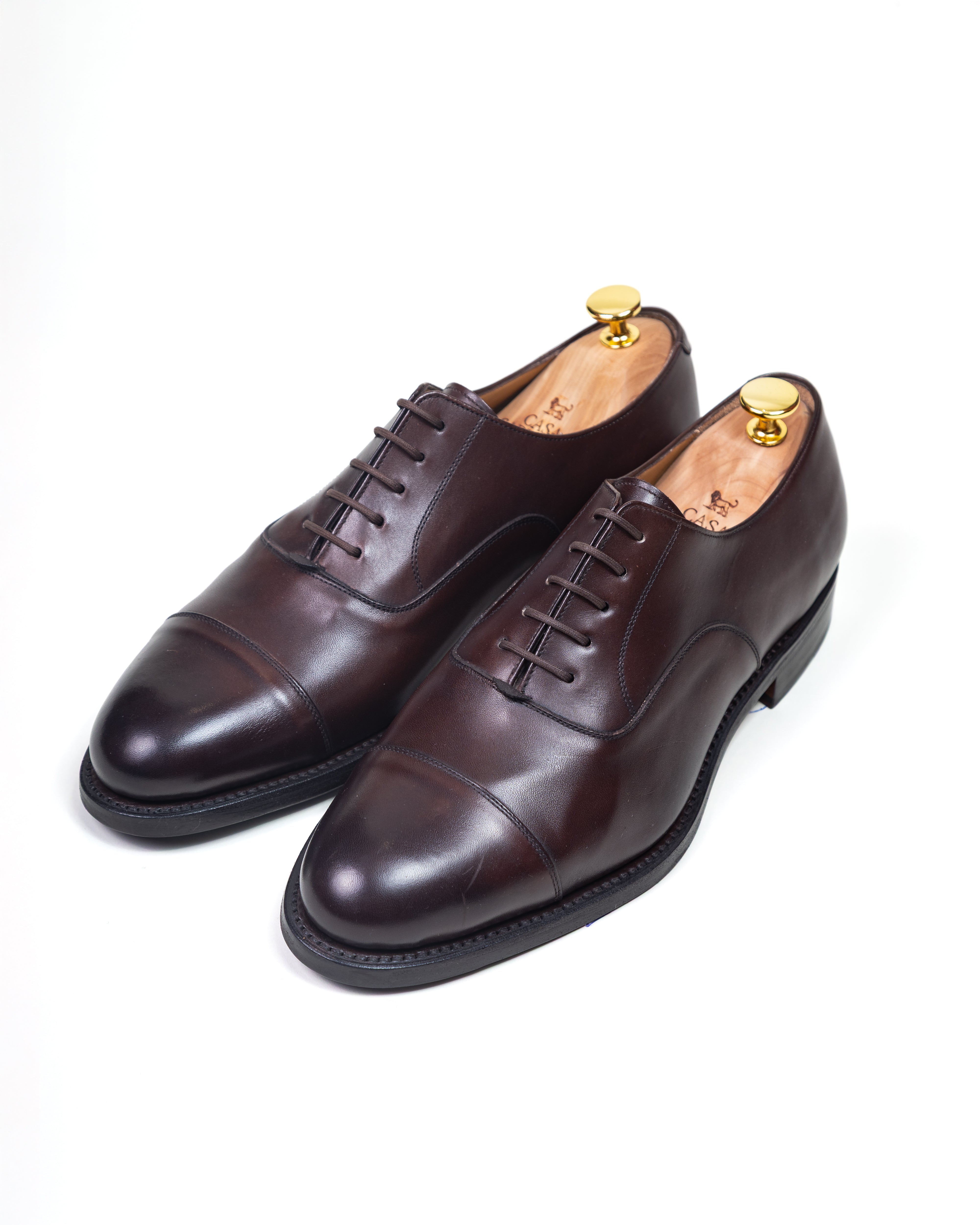 Oxford Captoe Marrón / CASA SARTORIAL