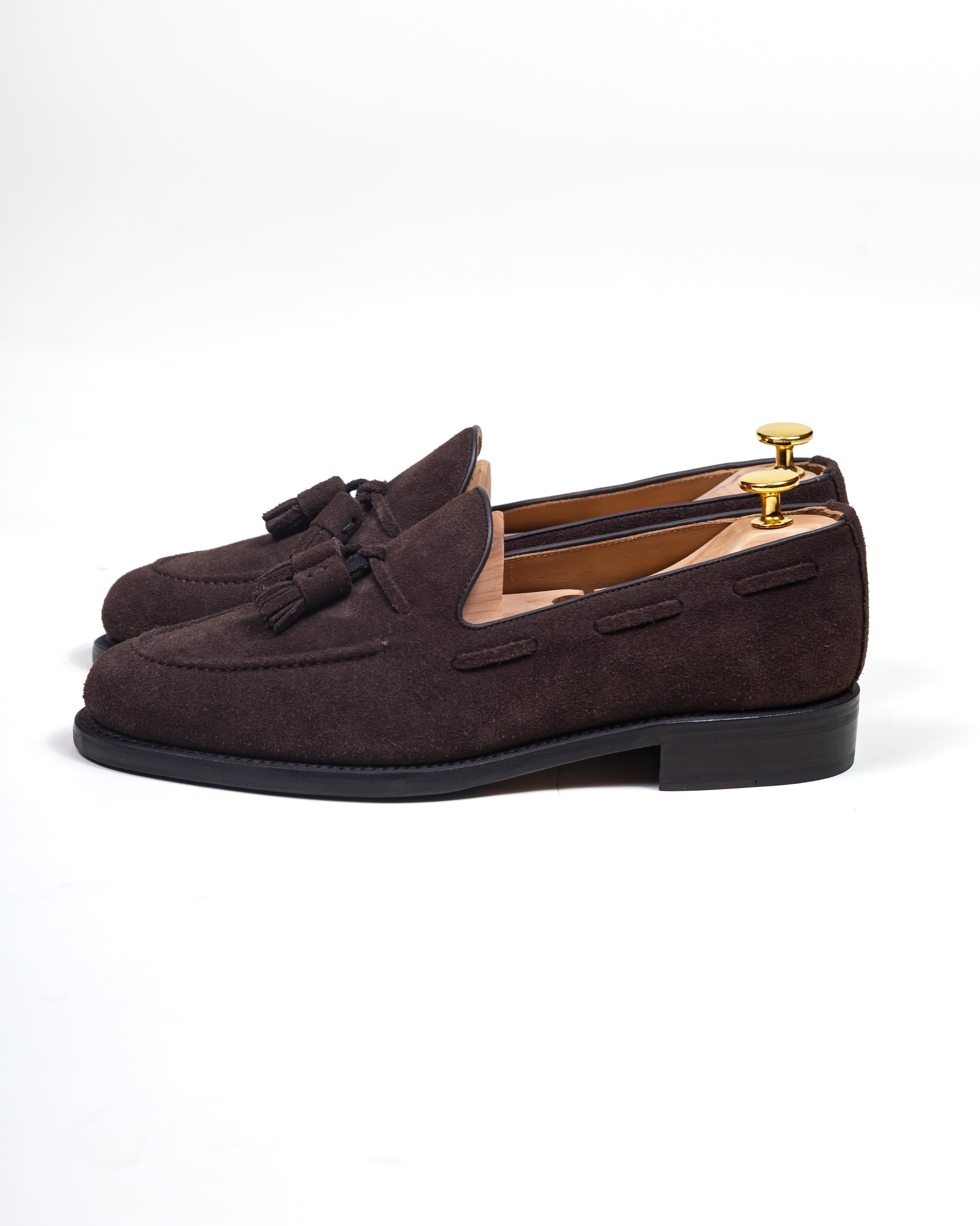 Tassel Loafer Brown Suede / CASA SARTORIAL