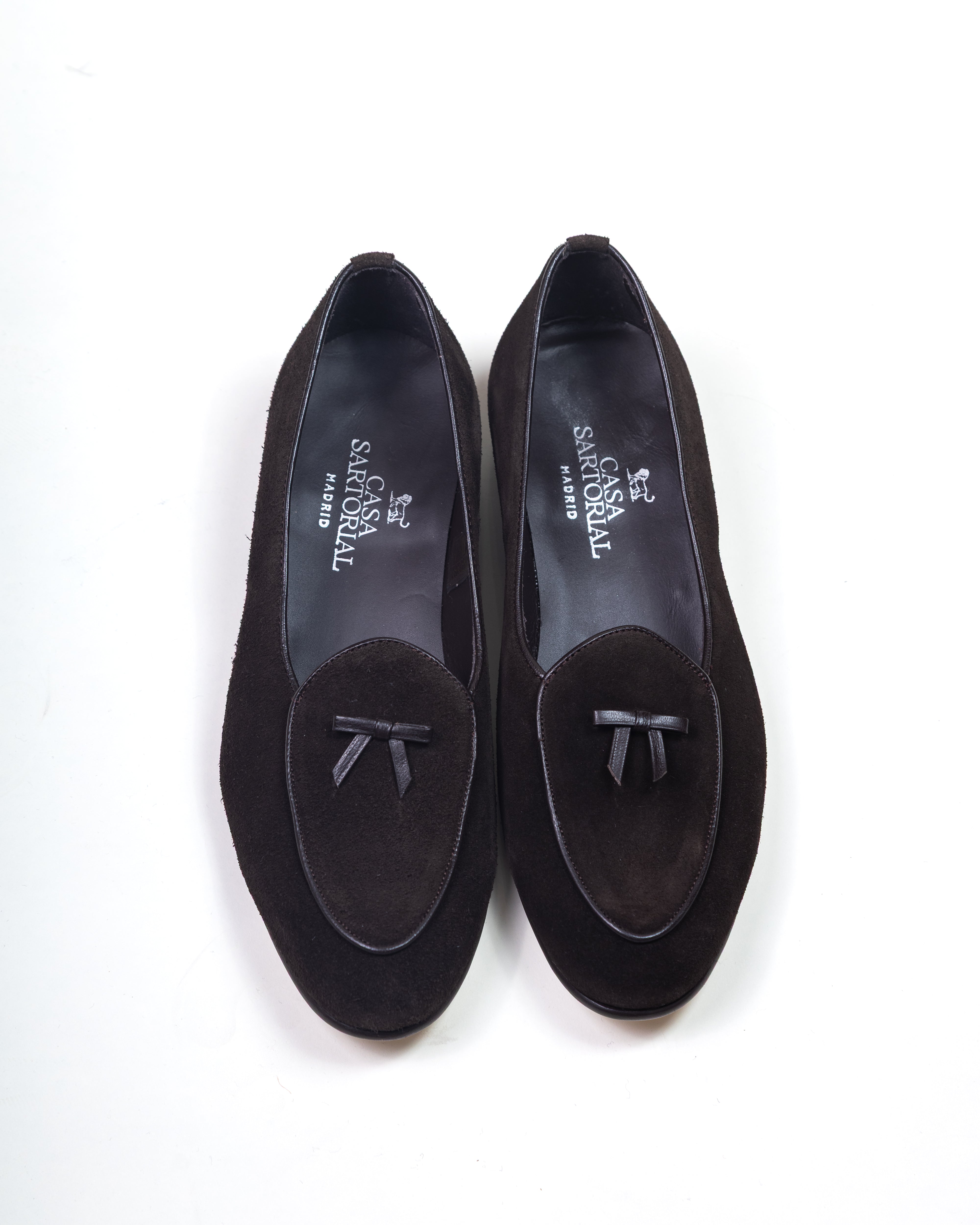 Belgian Loafer Brown Suede / CASA SARTORIAL