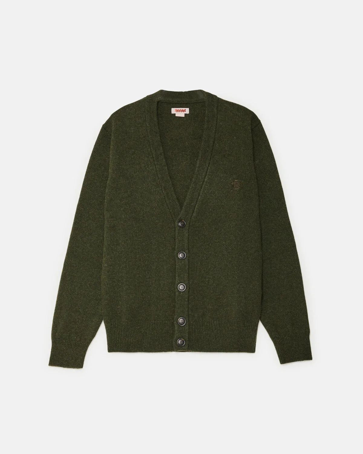 Shetland Wool Cardigan Beech / Baracuta