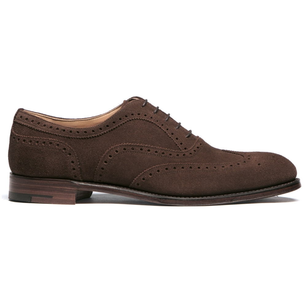 Arthur III Oxford Brogue in Plough Suede / JOSEPH CHEANEY