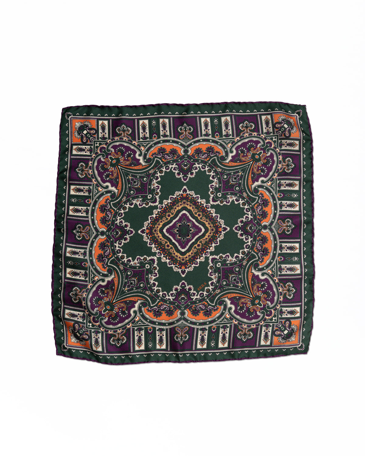 Pocket Square Morado | Serà Fine Silk