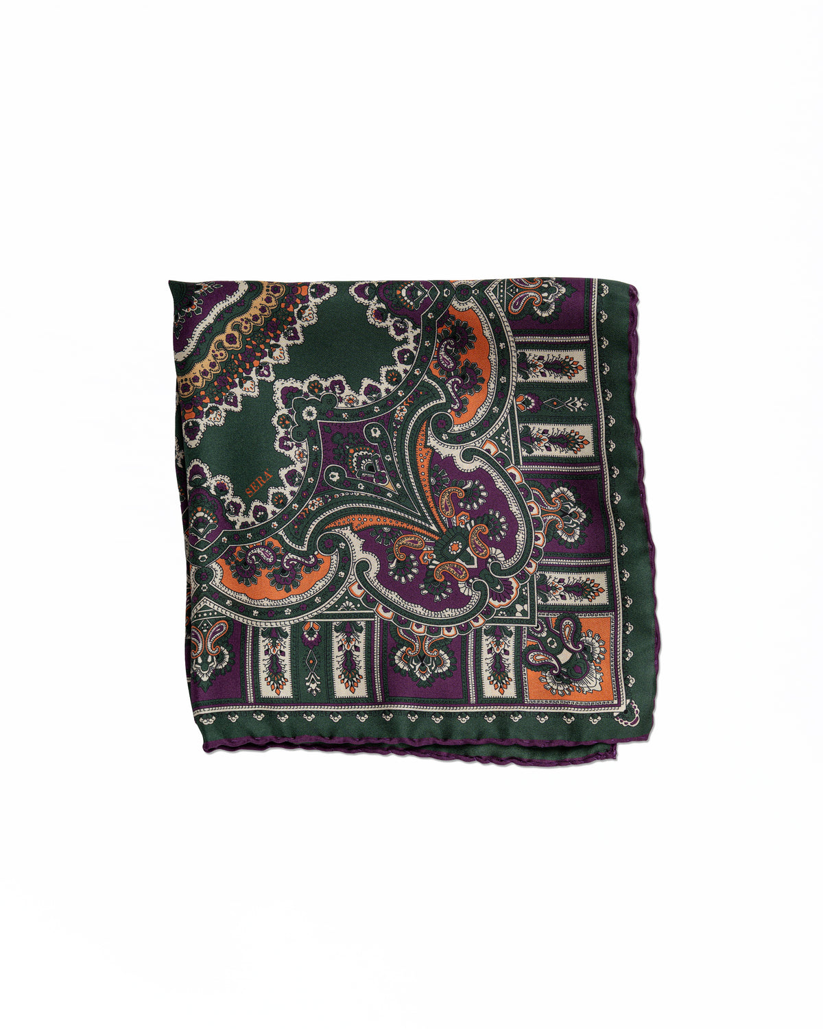 Pocket Square Morado | Serà Fine Silk