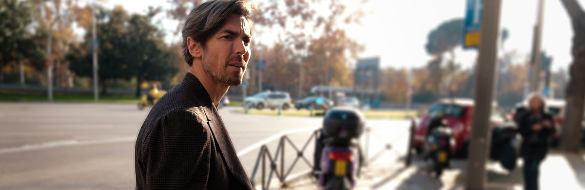 Hombre elegante  y estiloso