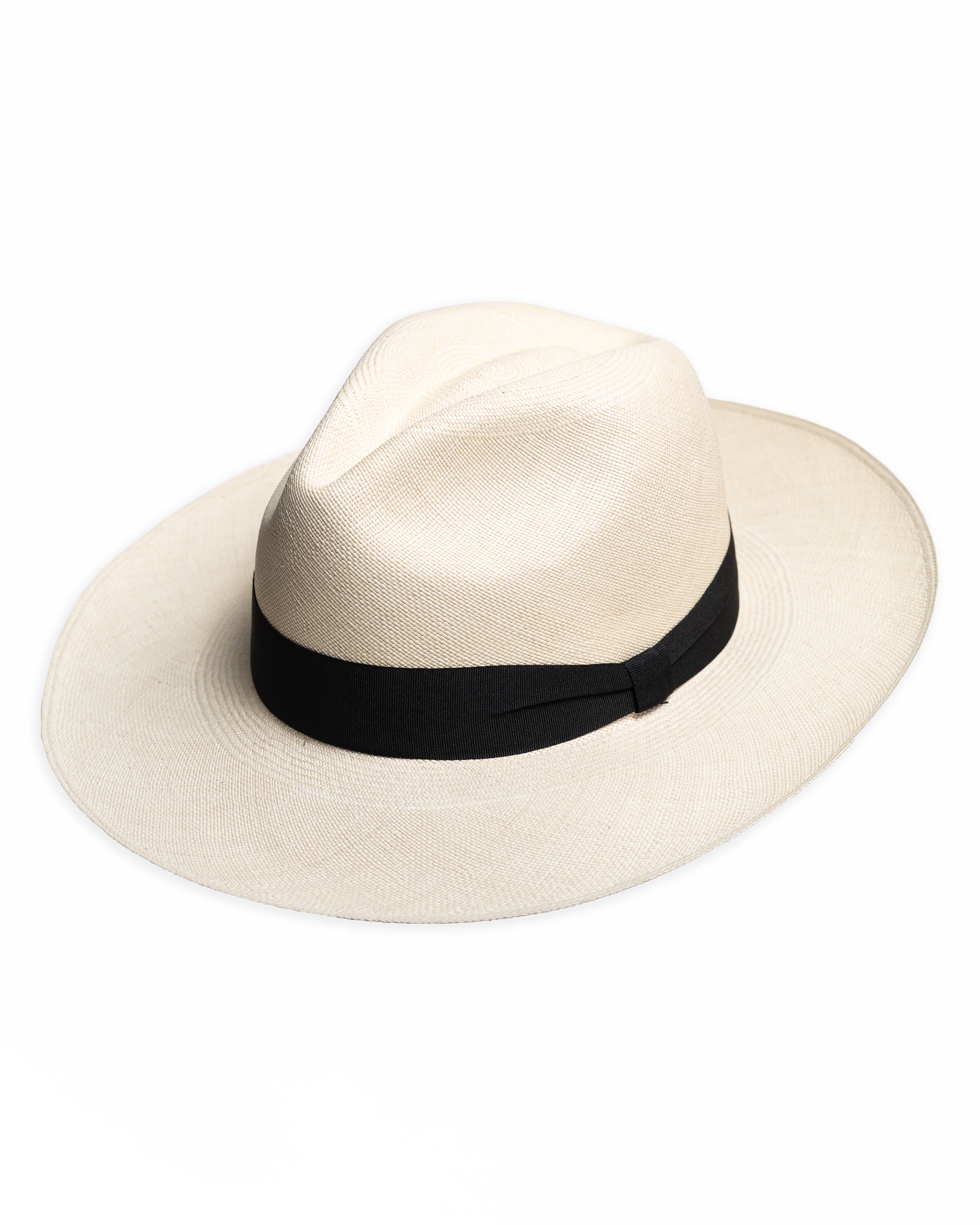 Sombrero Panamá Clásico Negro G10 | Cúpula Hats