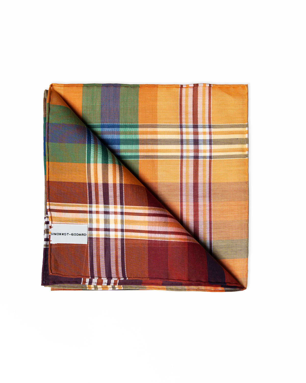Pocket Square Madras Rojo / SIMONNOT GODARD
