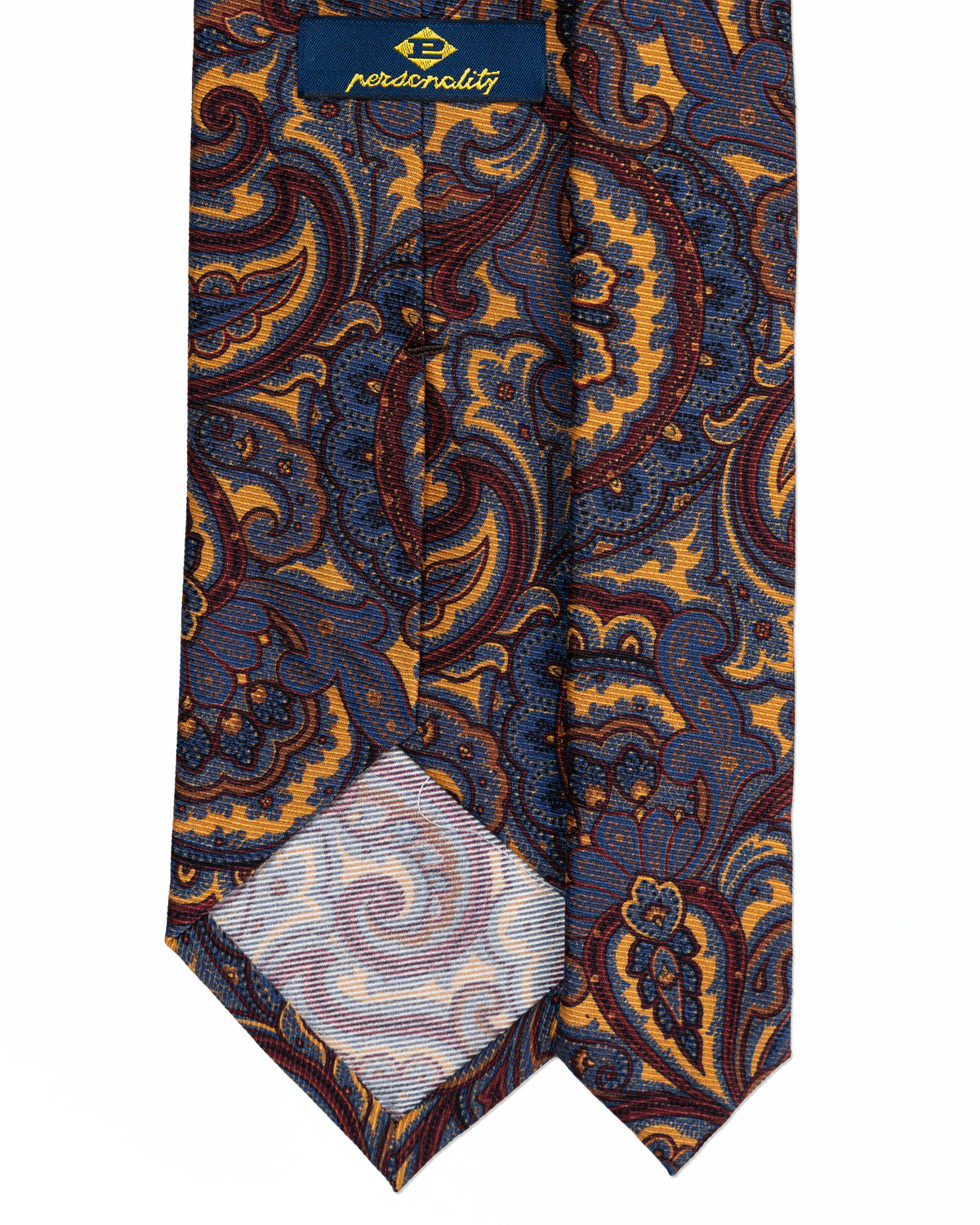 Corbata de Seda Paisley Amarilla | Personality