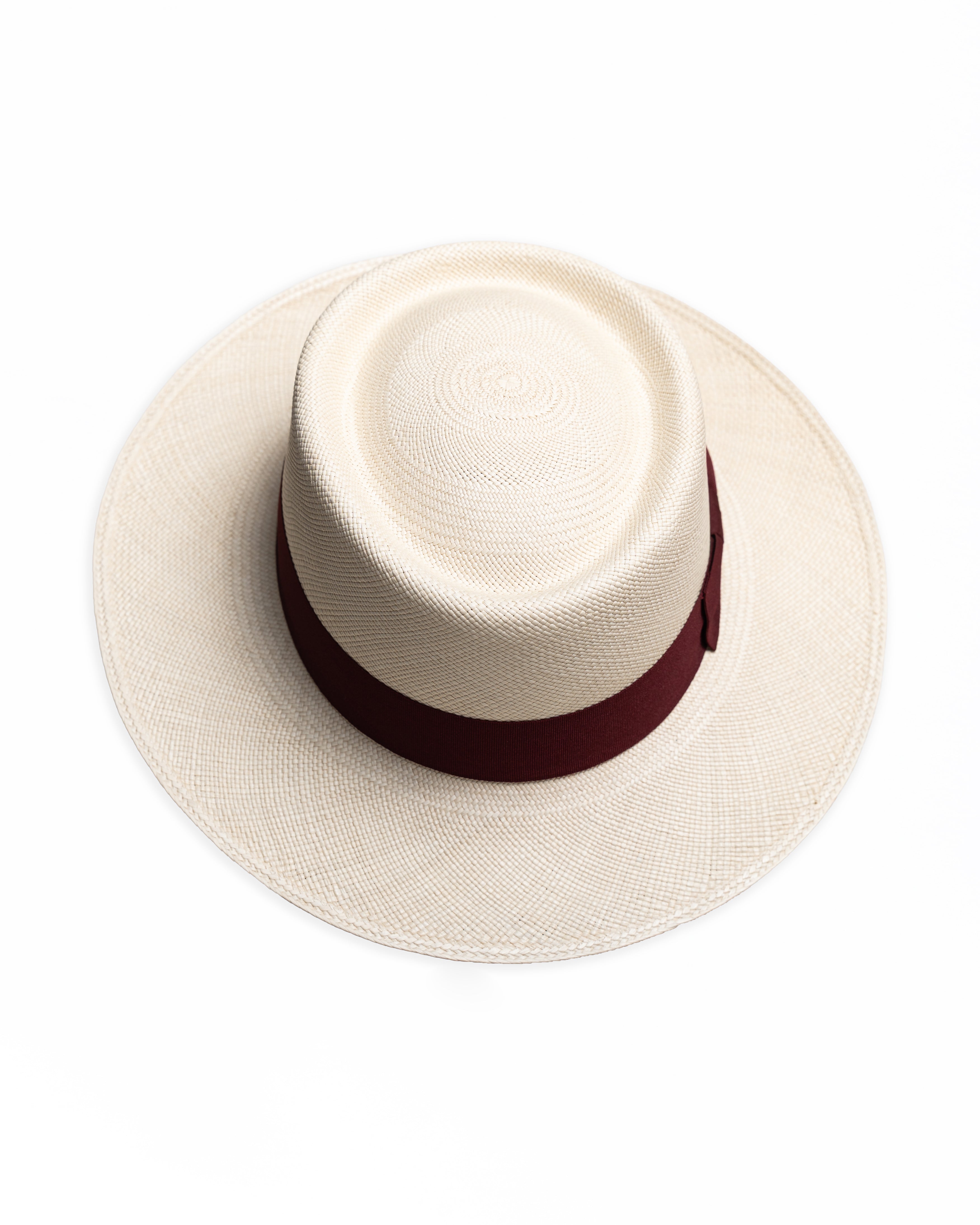 Sombrero Panamá Golf Gambler Burdeos | Cúpula Hats